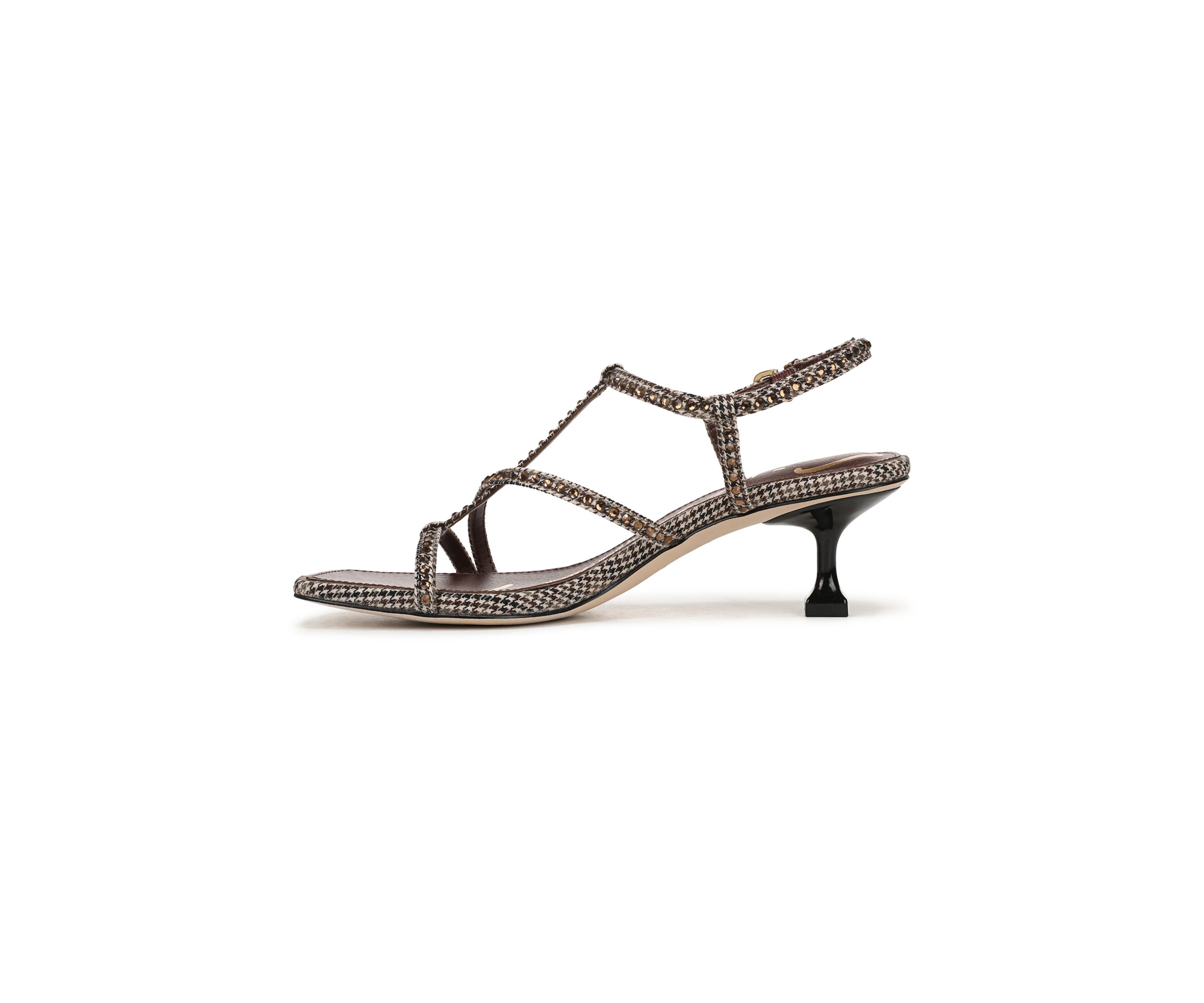 Jaida Strappy Kitten Heel Sandals