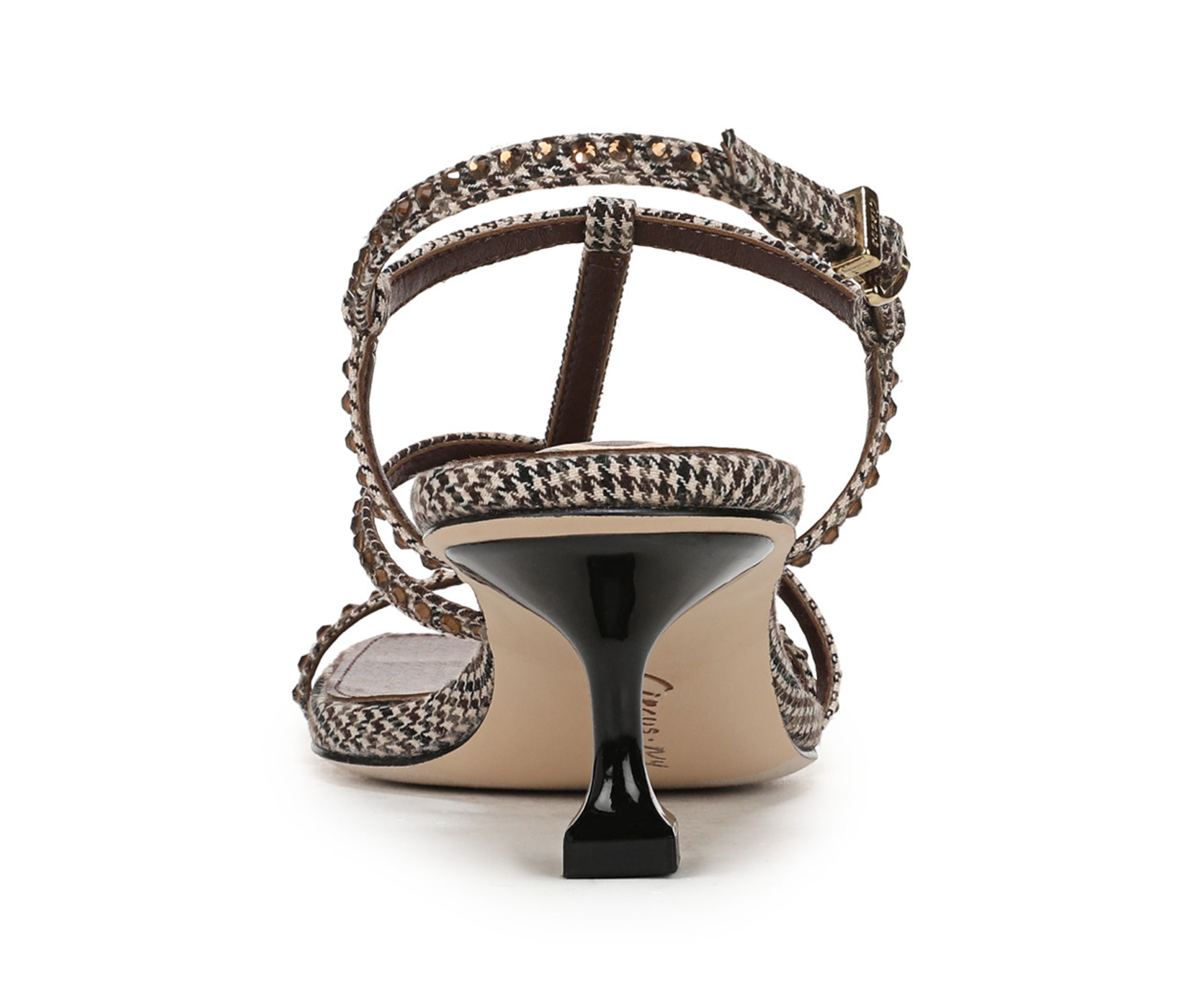 Jaida Strappy Kitten Heel Sandals