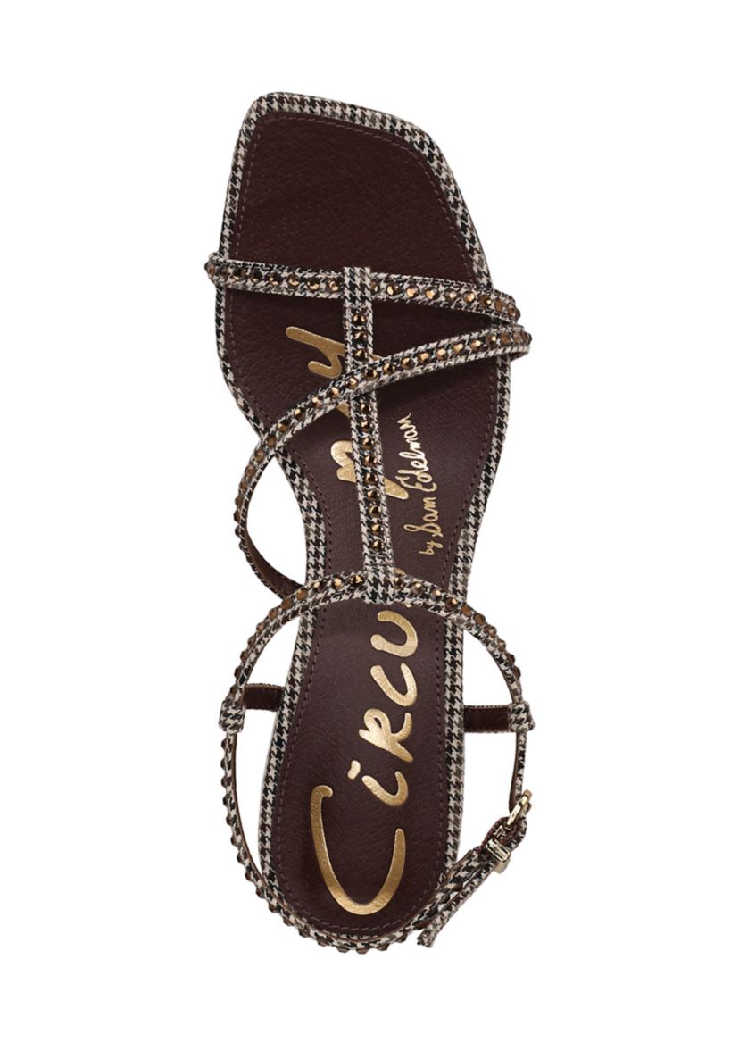Jaida Strappy Kitten Heel Sandals