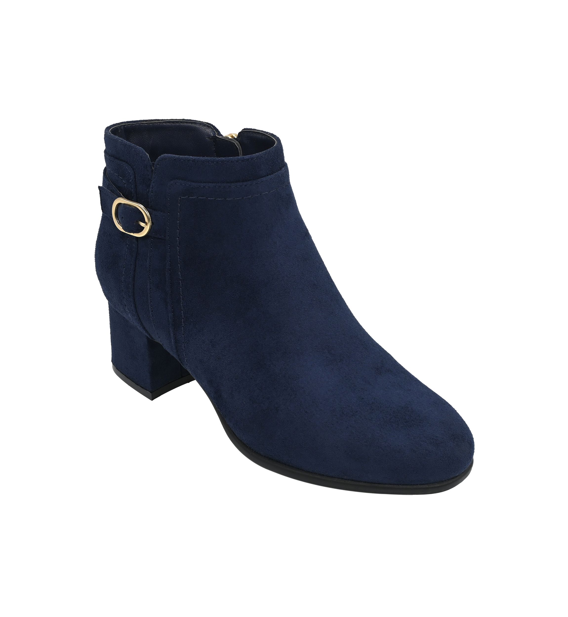 ladies navy blue dress boots OrthoFeet Emma Supportive Comfort Women's heel spurs Boots Shop Navy Blue Womens