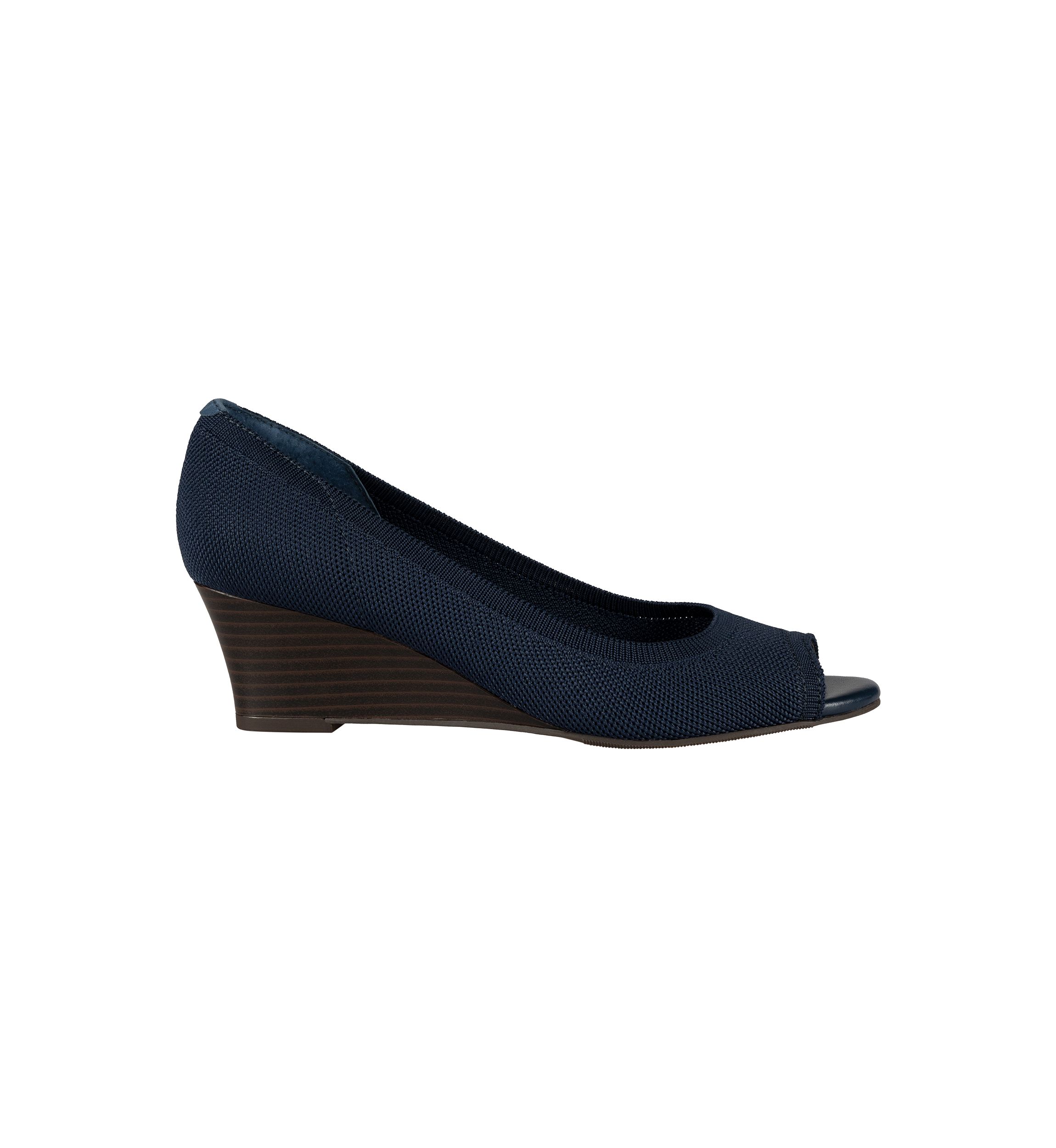 Sandra Knit Wedge Pumps