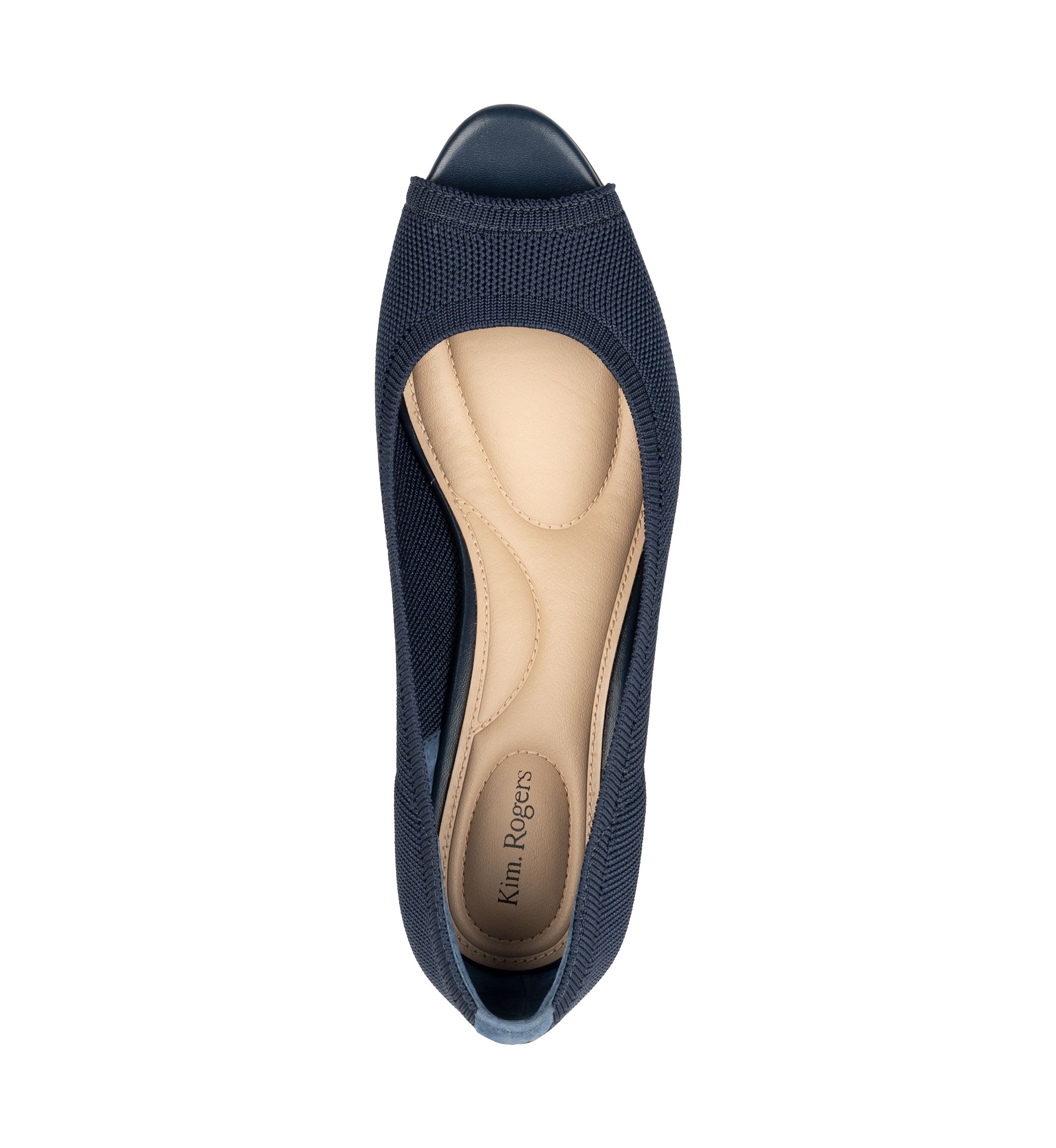 Sandra Knit Wedge Pumps