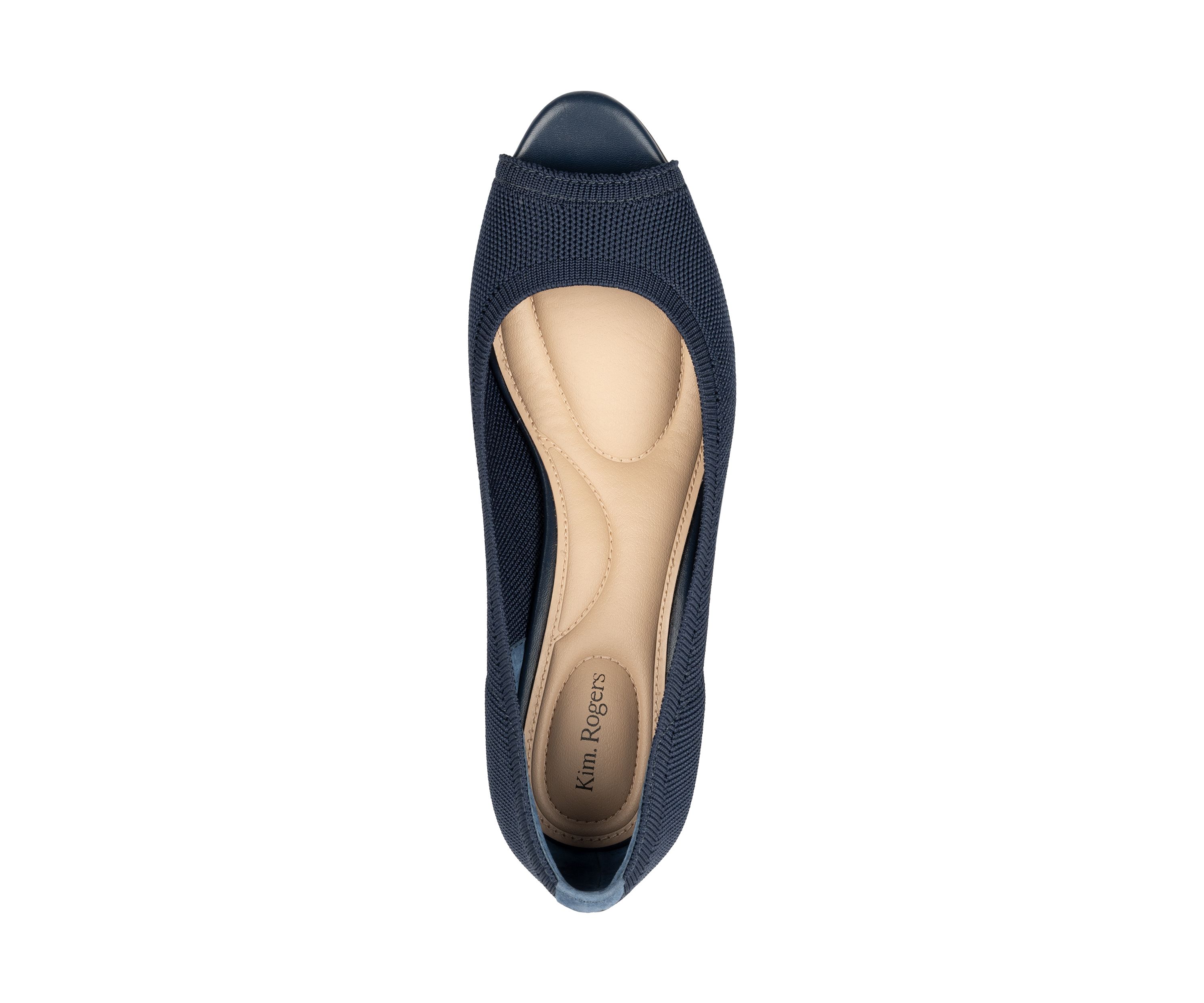 Sandra Knit Wedge Pumps
