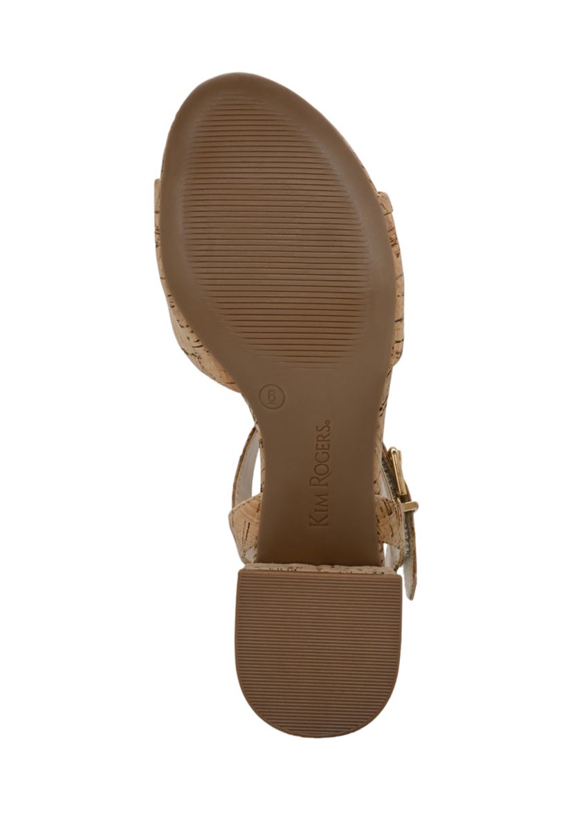 Kim Rogers® Amara Block Heeled Sandals | Belk