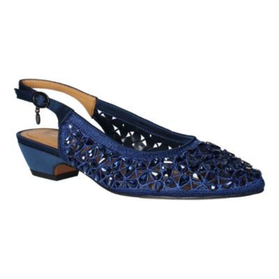 J ReneÃ© Women's Hasini Pumps, Navy Blue, 5M -  0797713314752