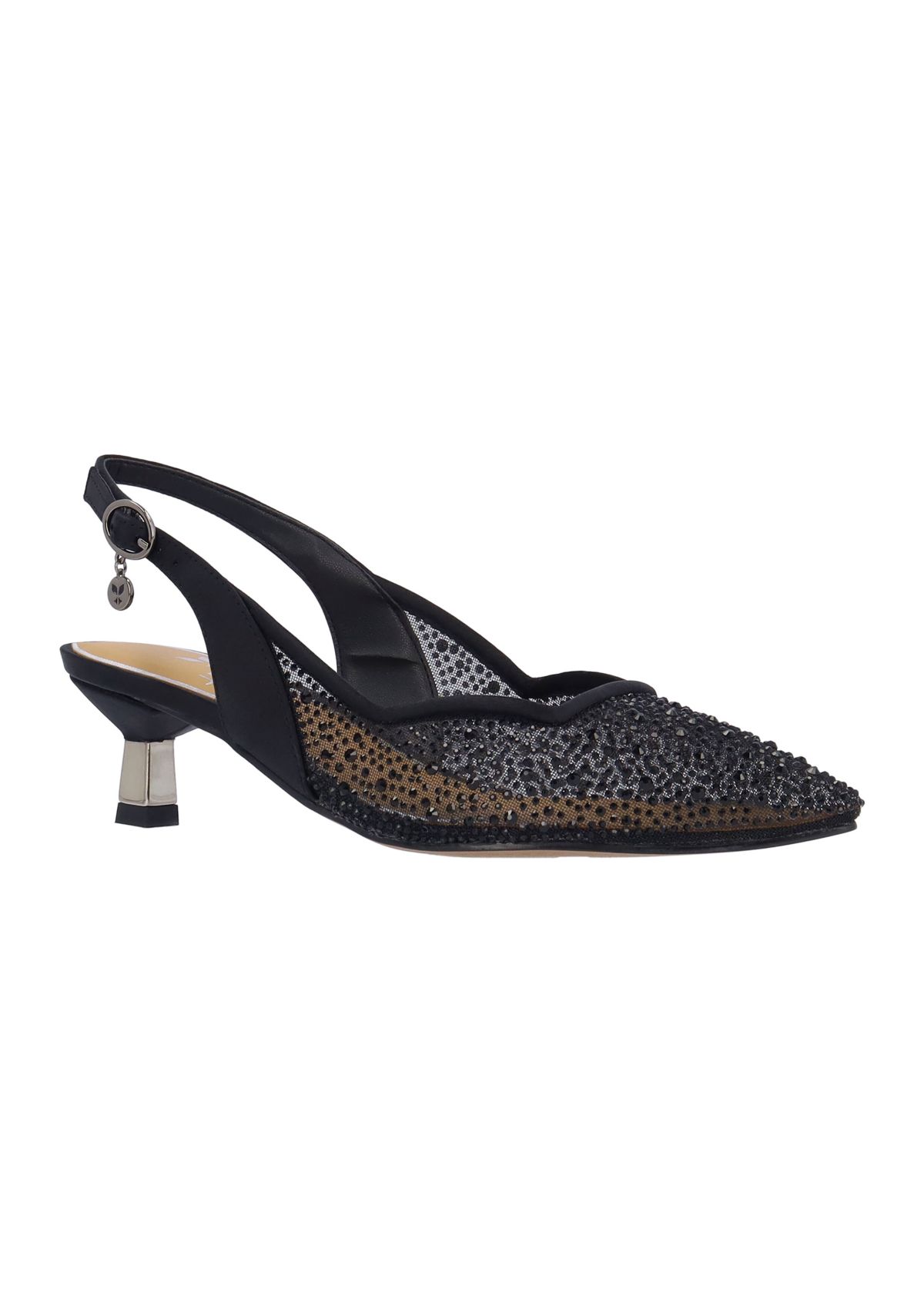 Aleksa Slingback Kitten Heels