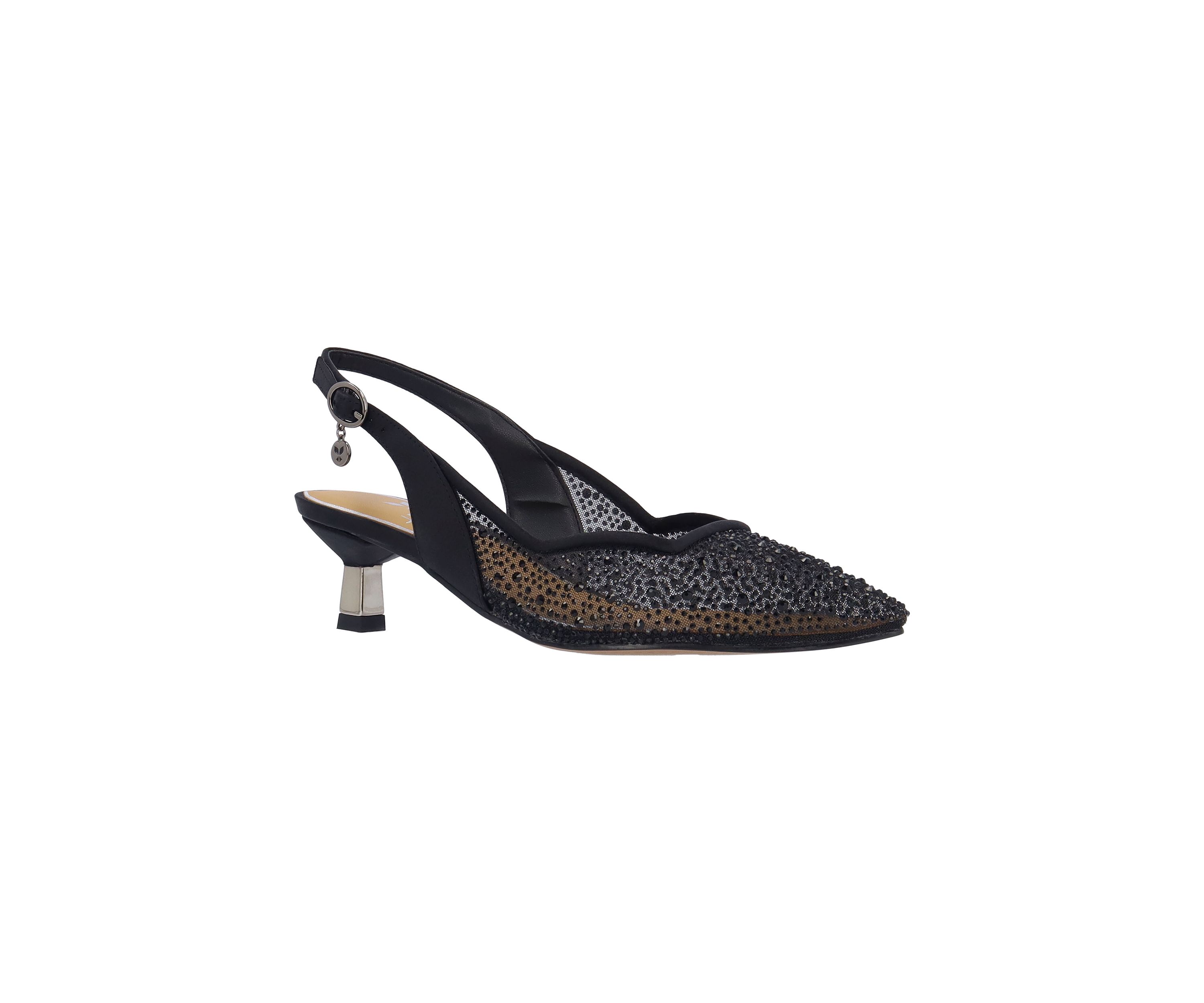 Aleksa Slingback Kitten Heels