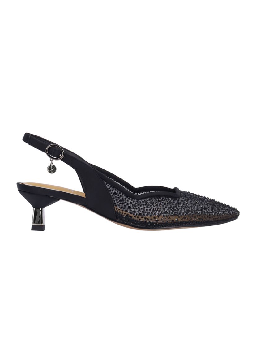 Aleksa Slingback Kitten Heels