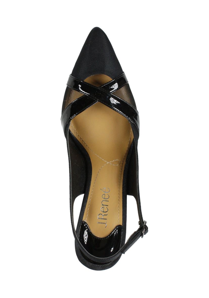 Benaki Slingback Pumps