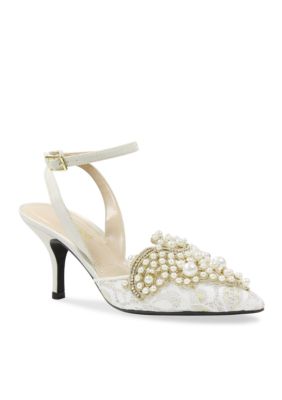 J Reneé Desdemona Pearl Ankle Strap Heel | belk