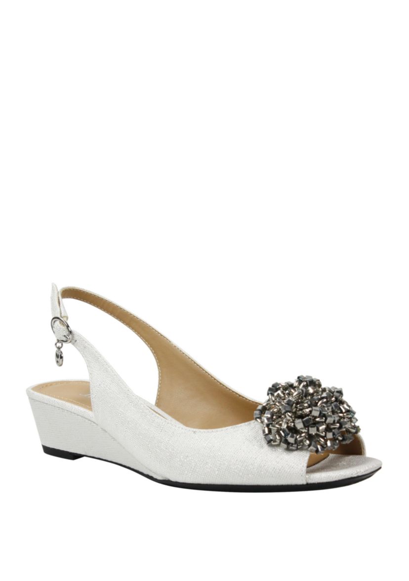 Donalda Slingback Wedge Sandals