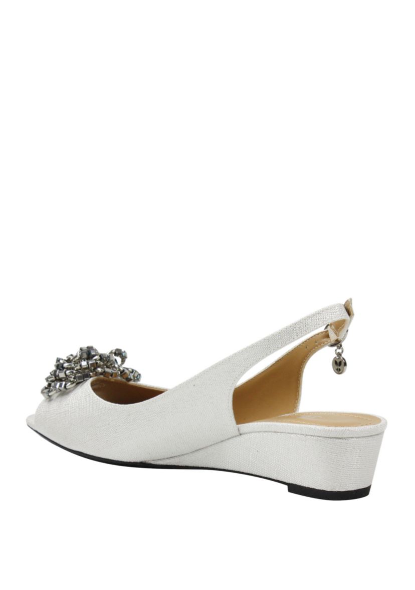 Donalda Slingback Wedge Sandals