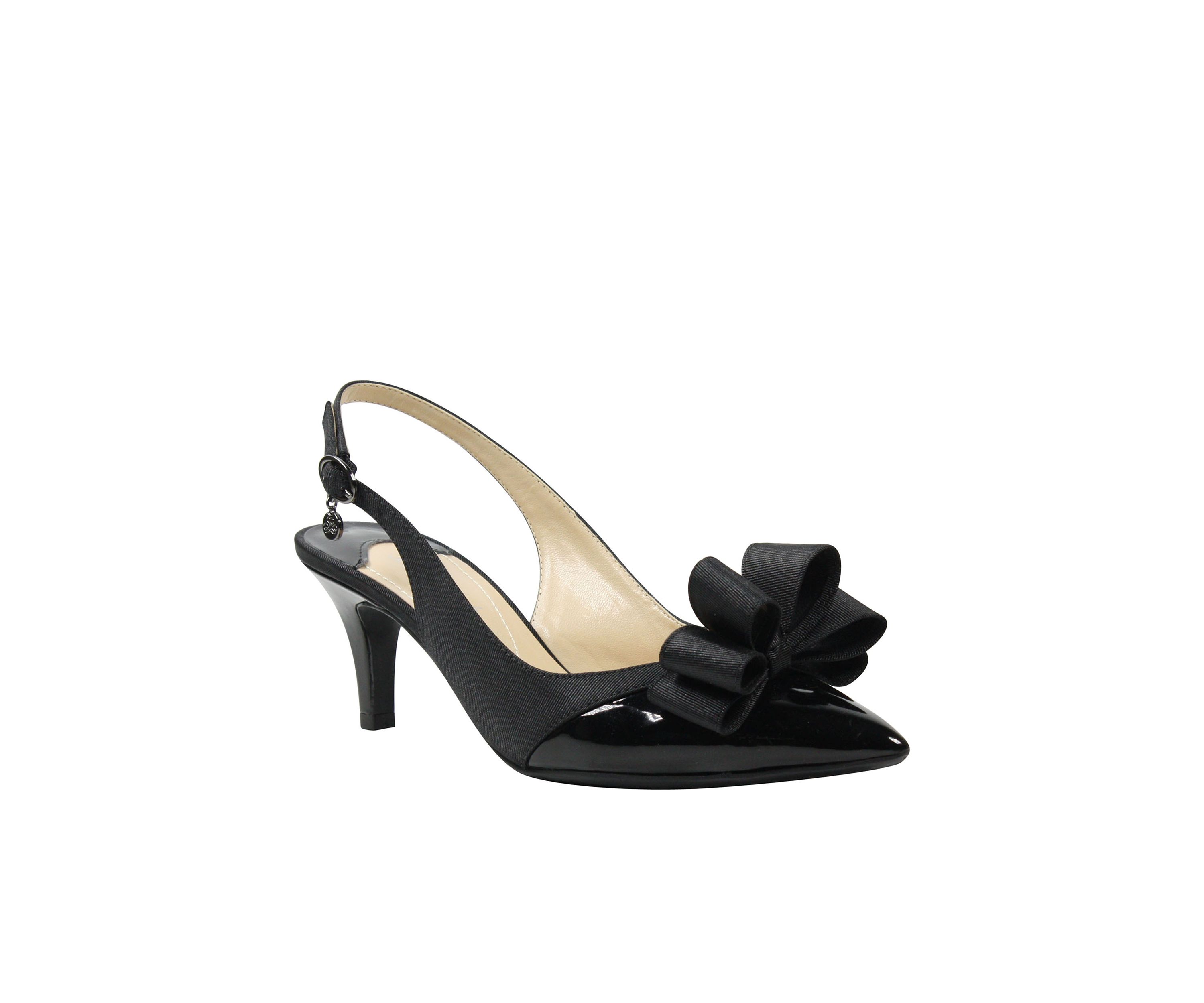 Gabino Bow Sling Heels