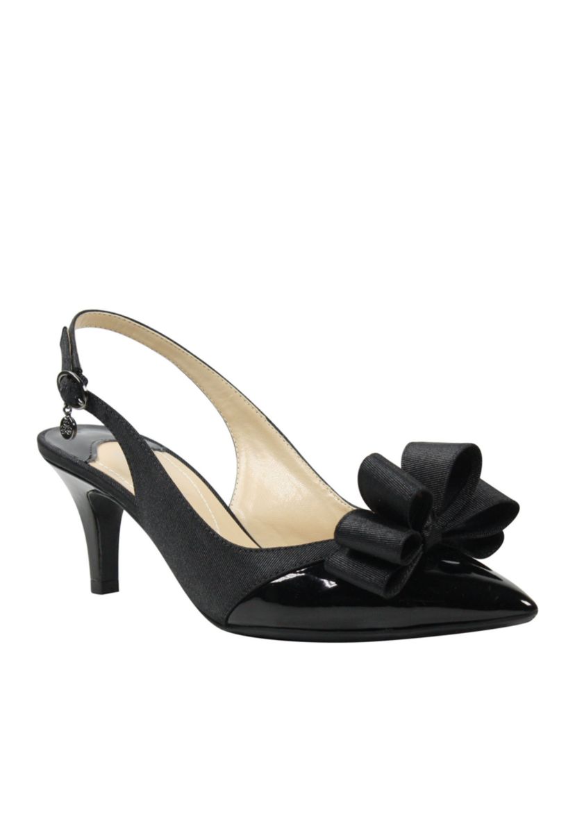 Gabino Bow Sling Heels