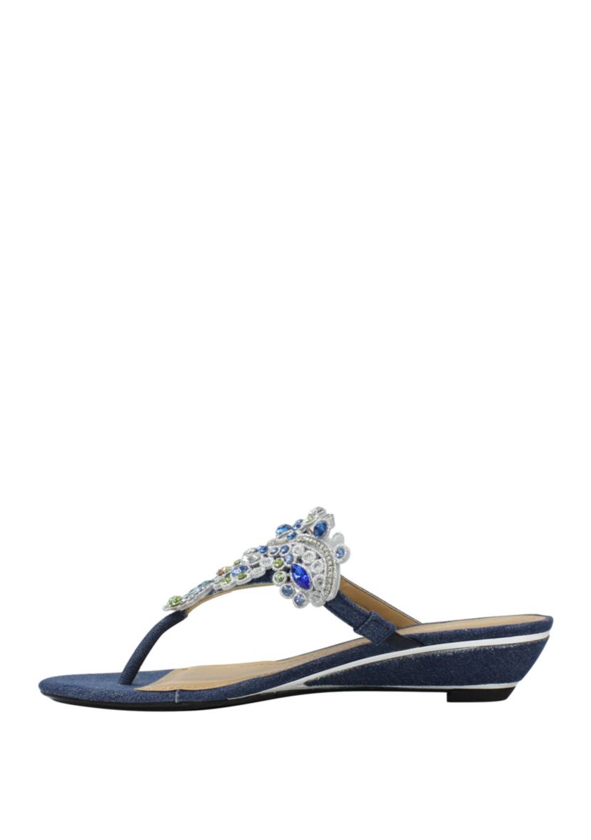Marisella Low Wedge Sandals