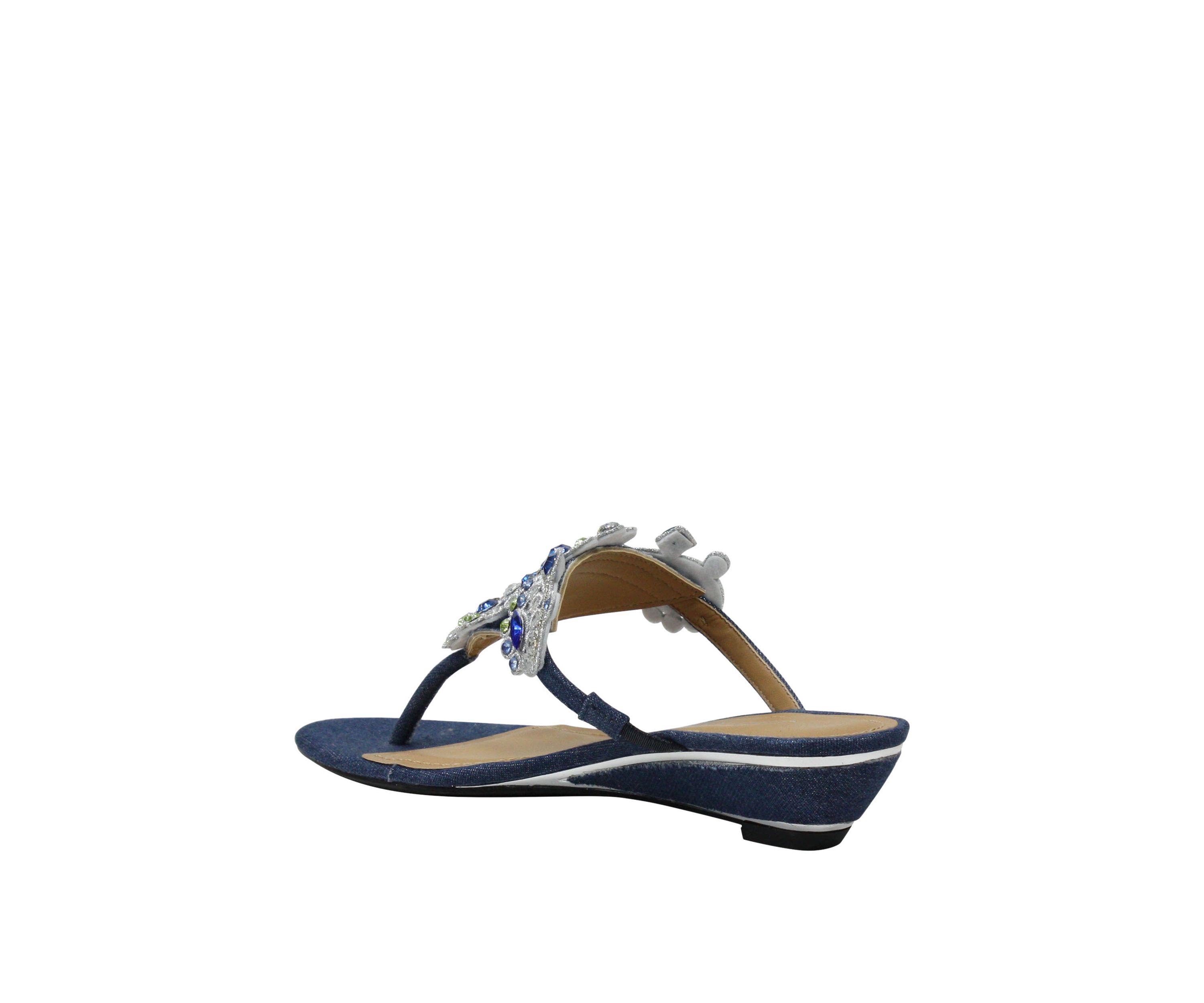 Marisella Low Wedge Sandals