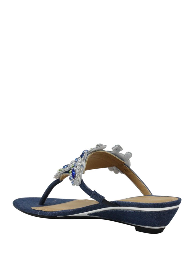 Marisella Low Wedge Sandals