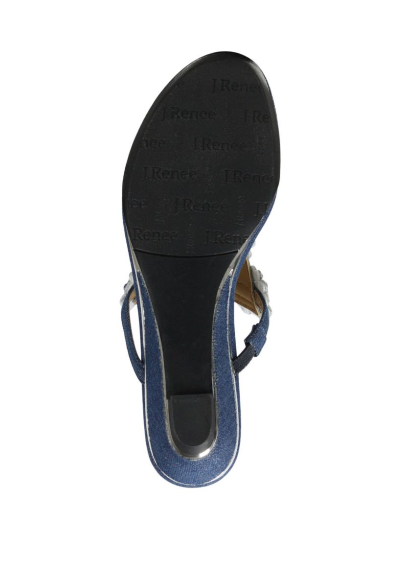 Marisella Low Wedge Sandals