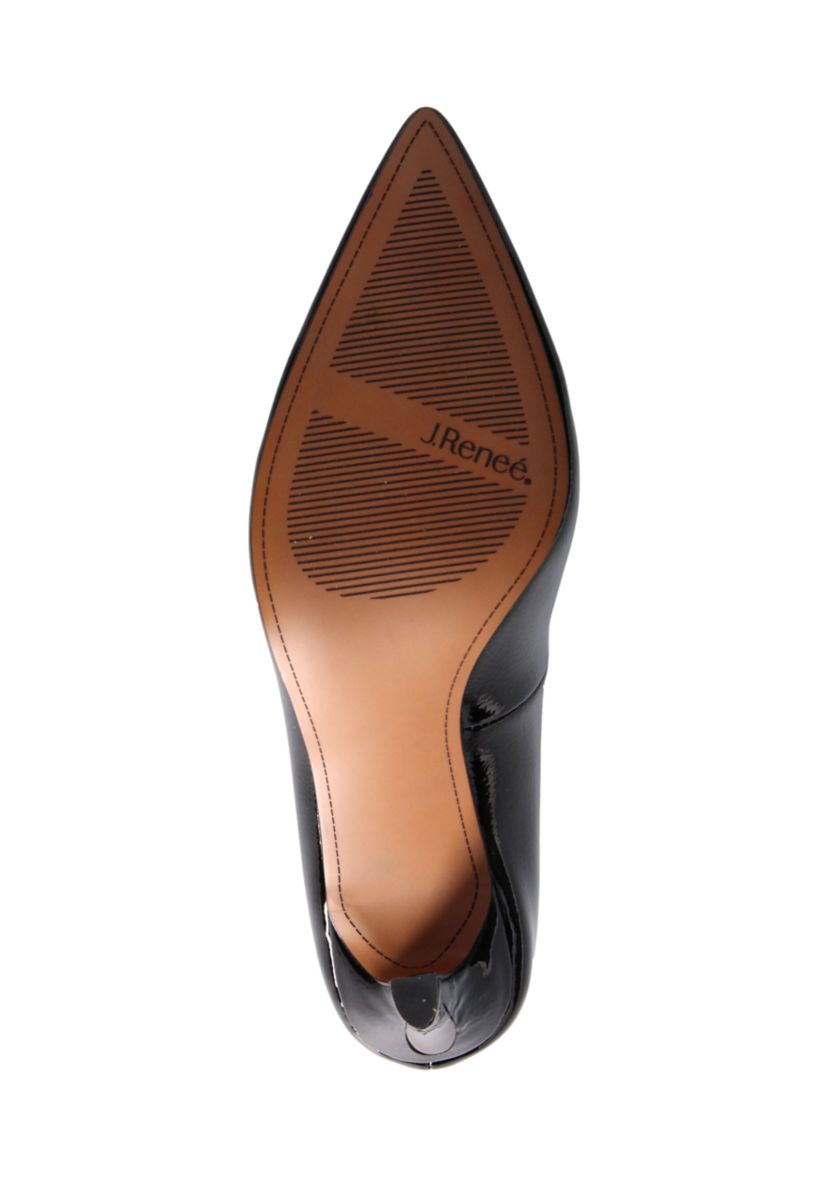Phoebie Patent Pumps