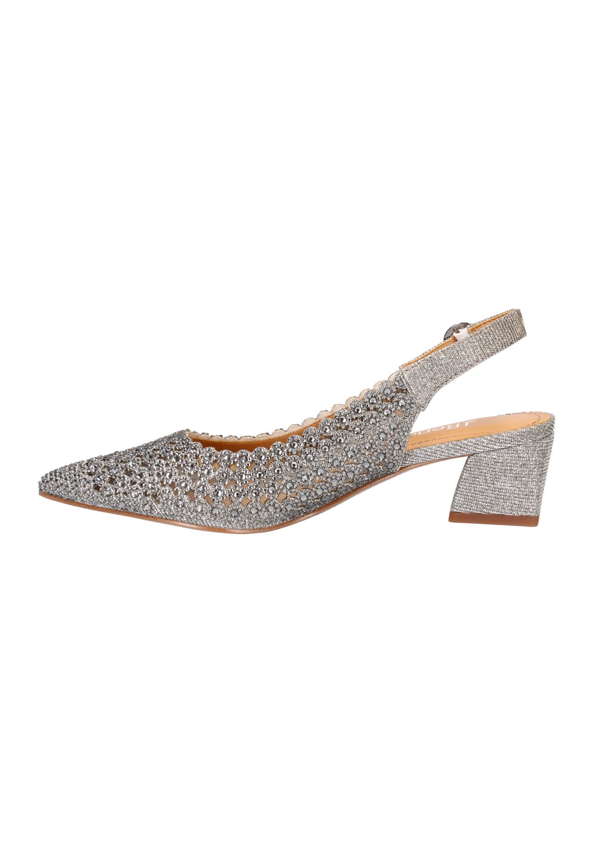 Pranil Sparkle Slingback Heels