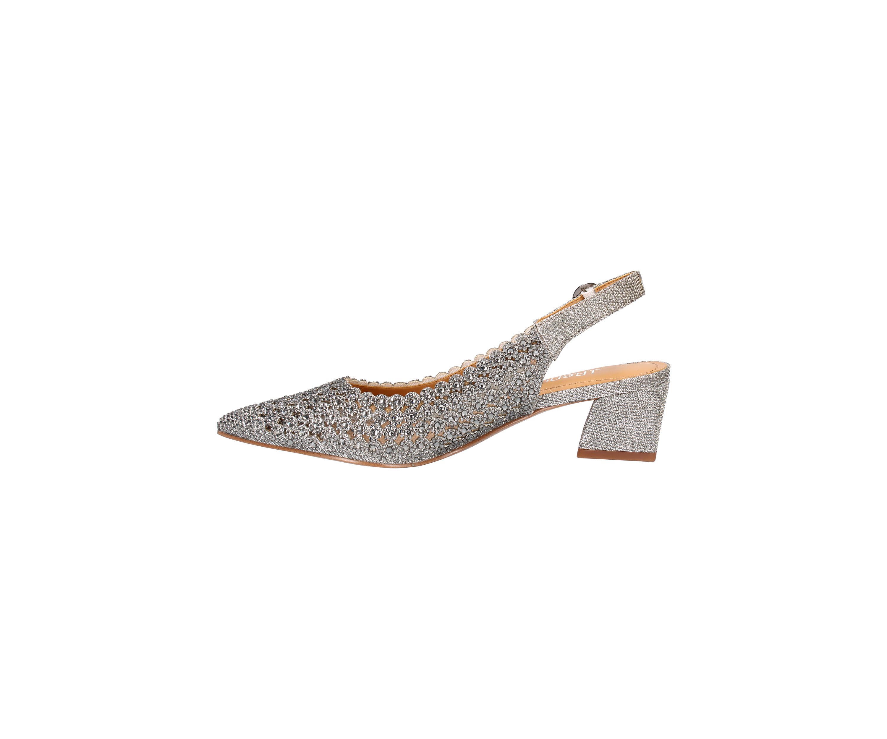 Pranil Sparkle Slingback Heels