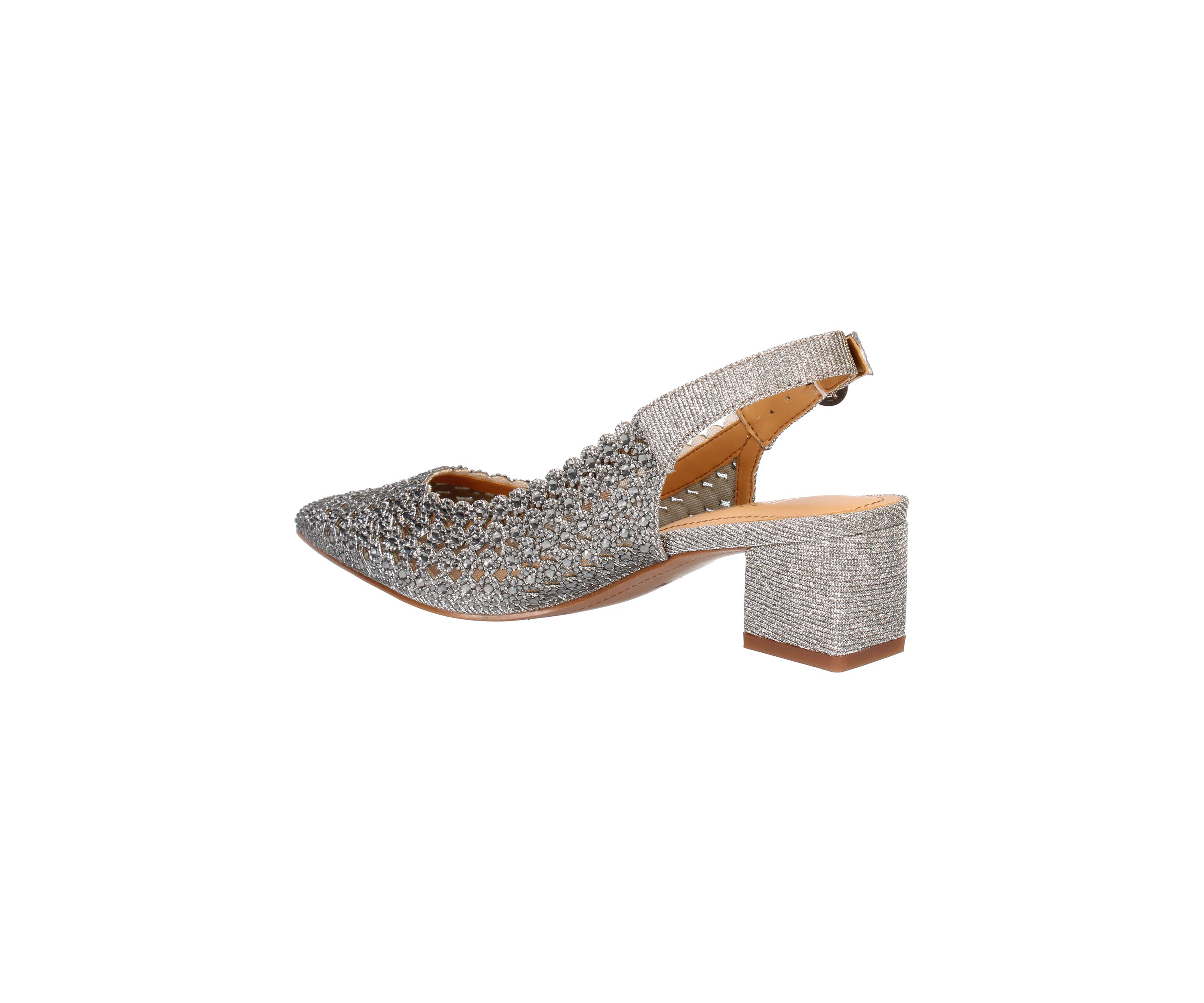 Pranil Sparkle Slingback Heels