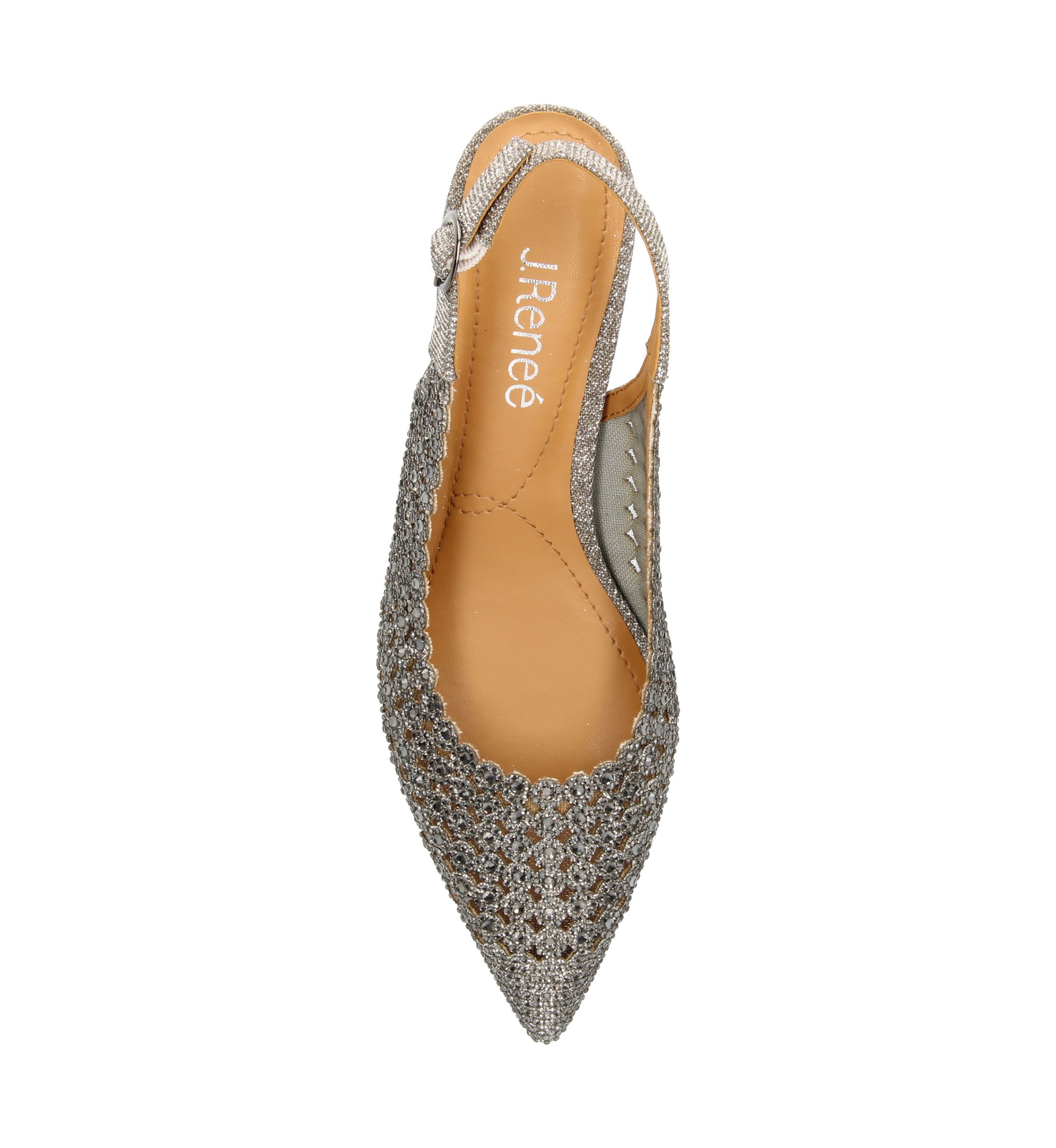 Pranil Sparkle Slingback Heels