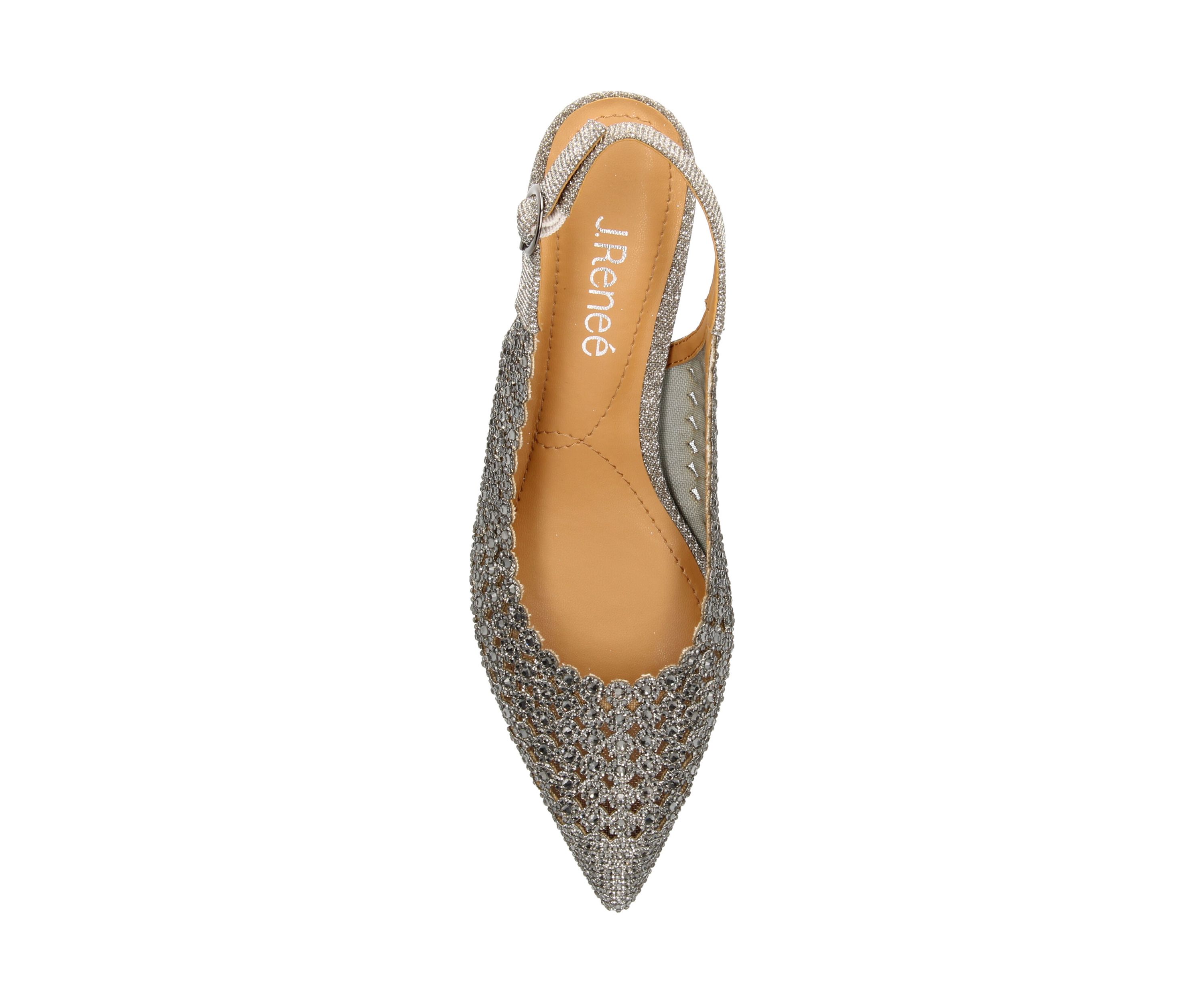 Pranil Sparkle Slingback Heels