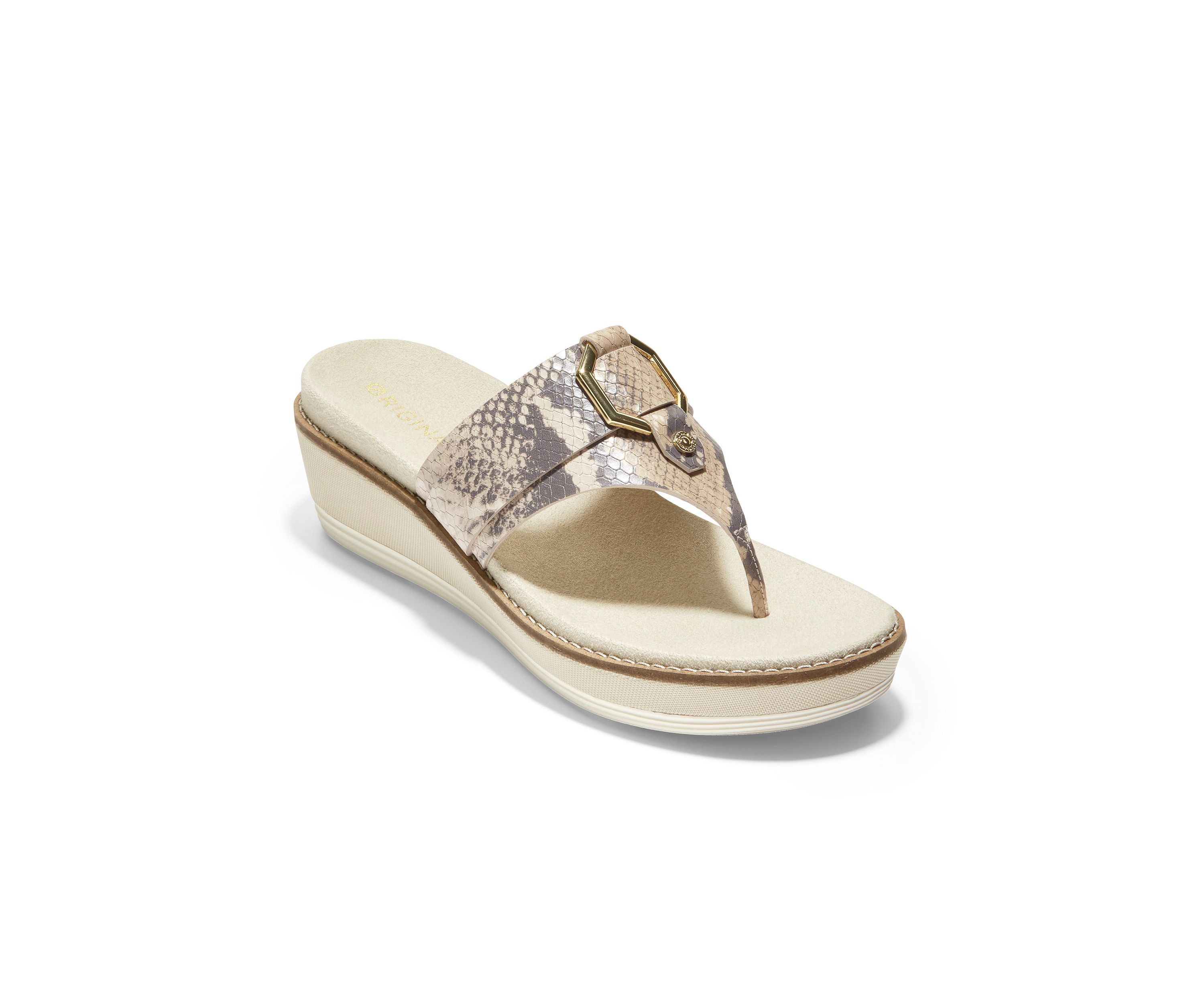 OriginalGrand Flatform Thong Sandals 