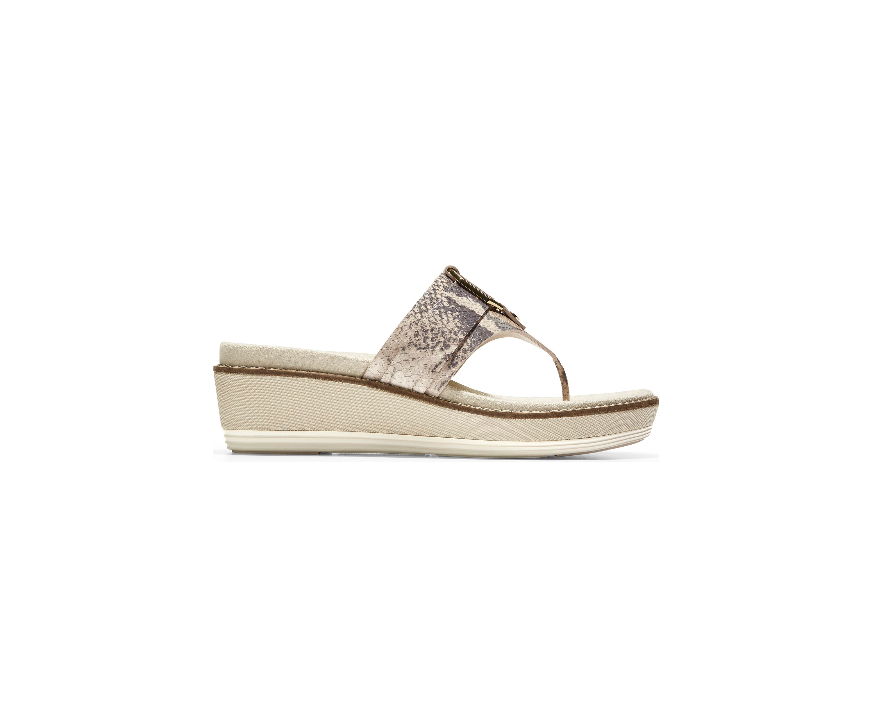 OriginalGrand Flatform Thong Sandals 