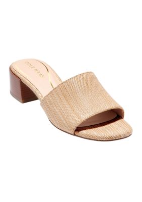 Cali Single Band Block Heel Sandals