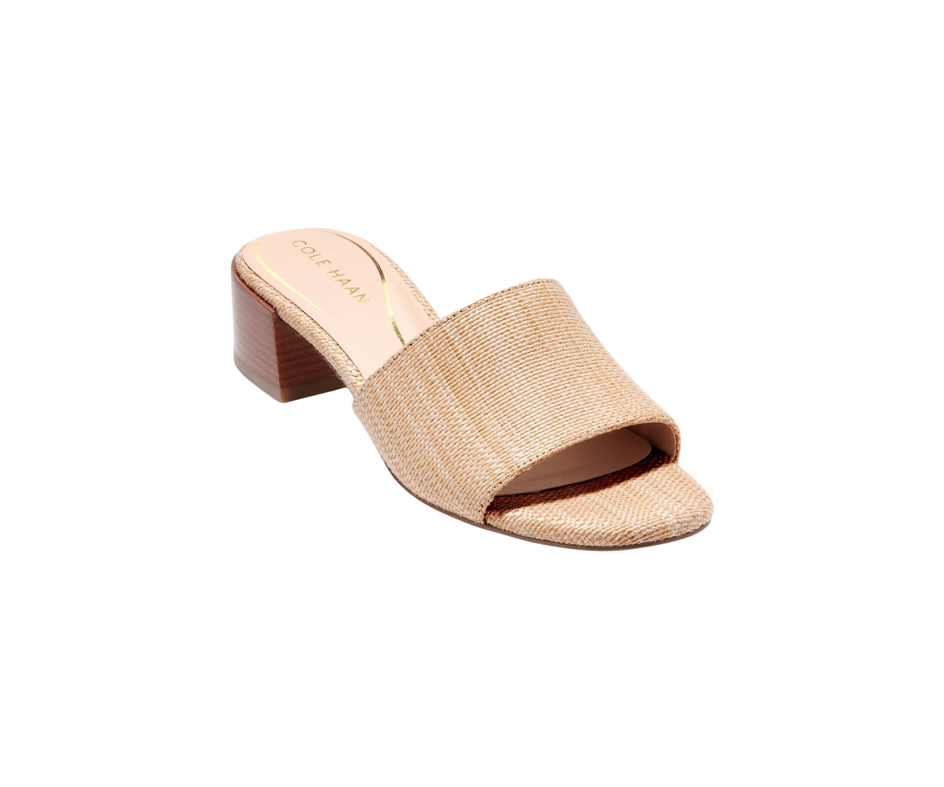 Cali Single Band Block Heel Sandals