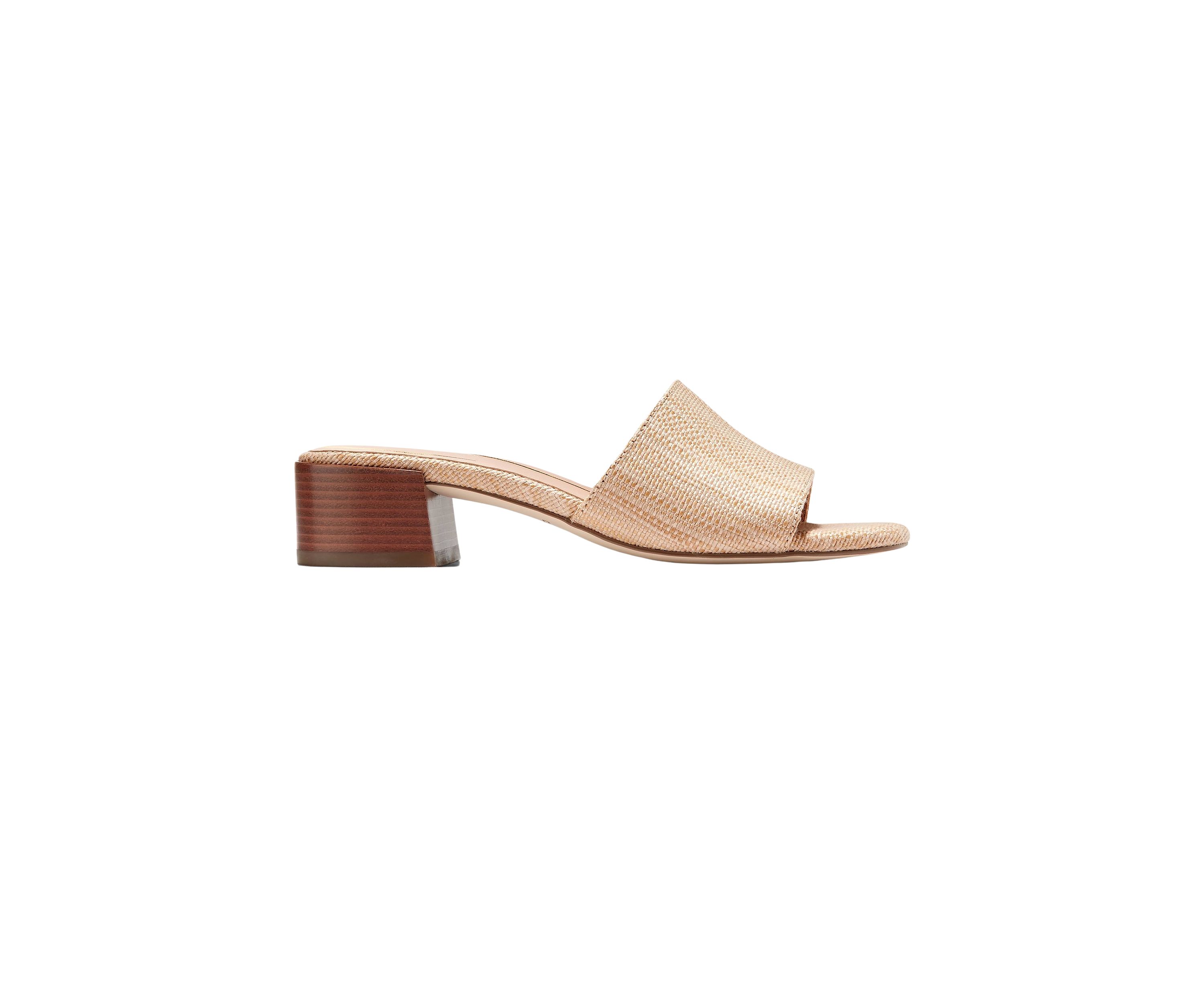 Cali Single Band Block Heel Sandals