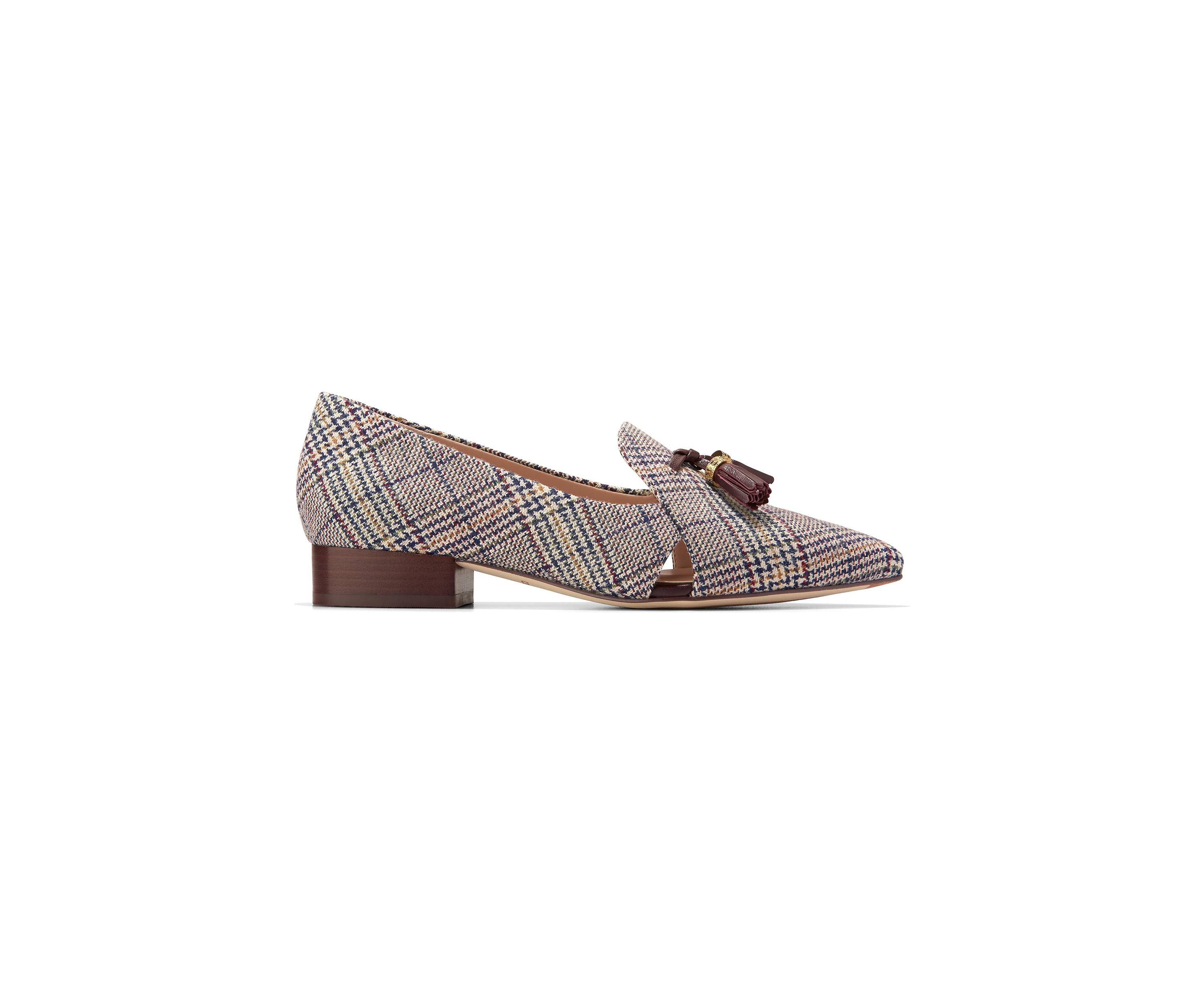 Vanya Tassel Loafer Flats