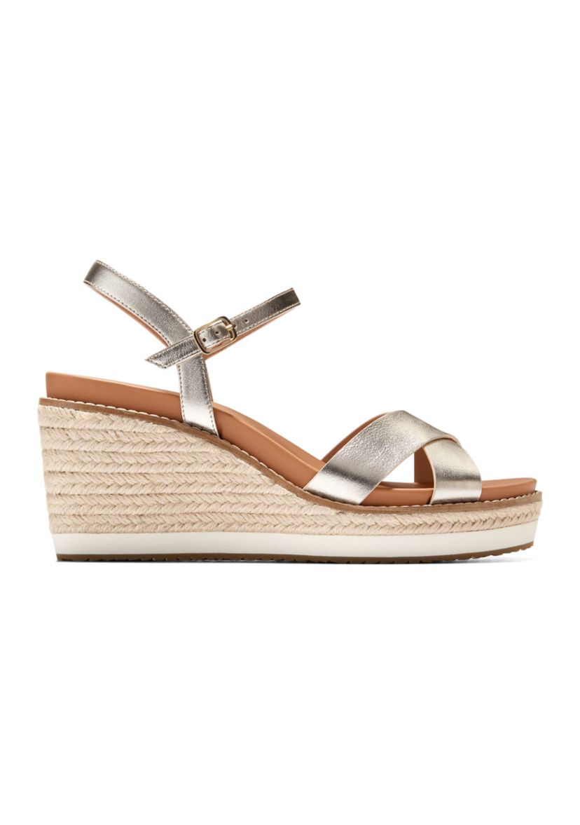Cloudfeel Silvee Espadrille Wedge Sandals