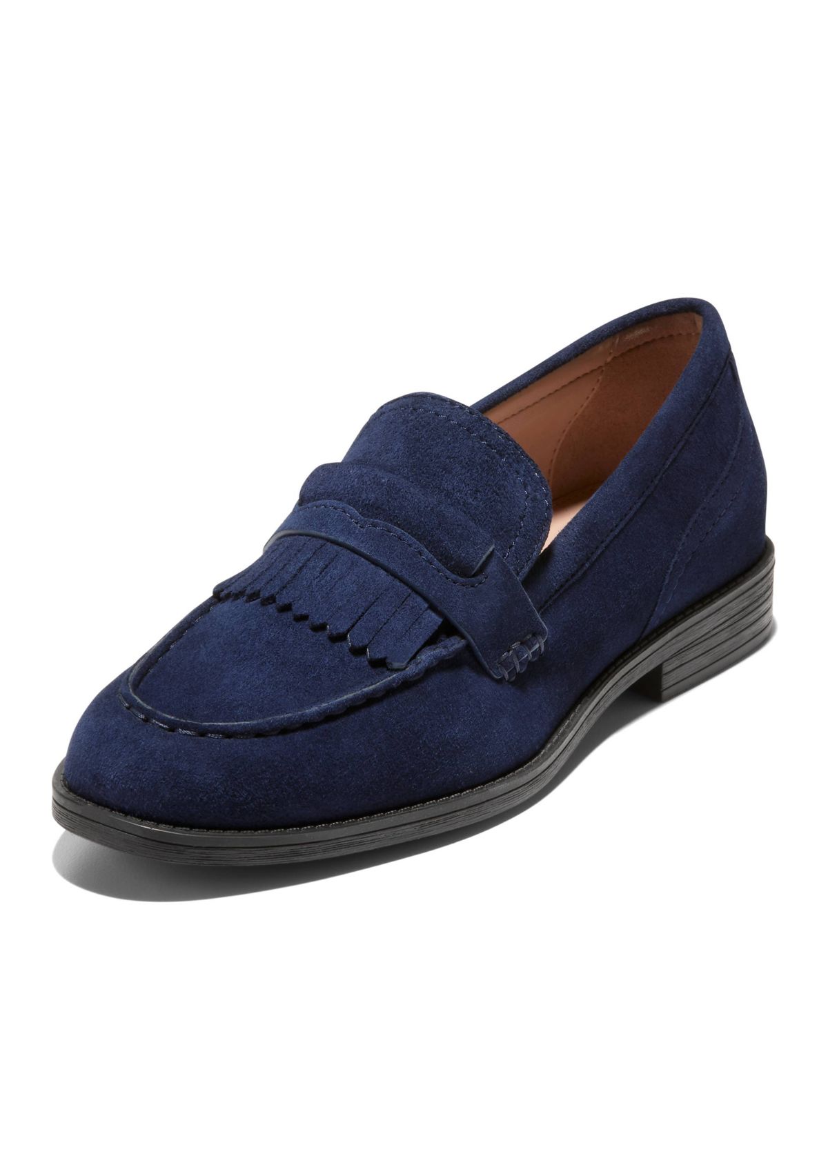 	  Stassi Kiltie Loafers 