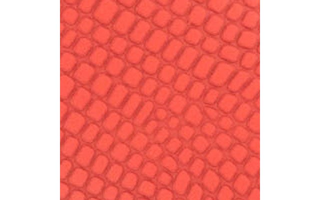 Coral Lizard Embossed Faux Leather