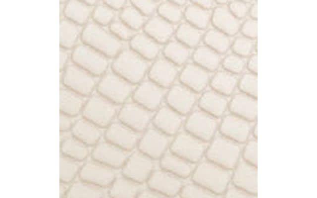 Eggnog Lizard Embossed Faux Leather