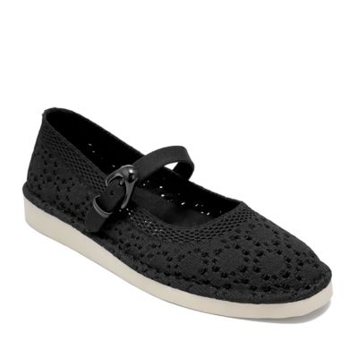 AEROSOLES Women's Tamika Casual Flat, Black, 10M