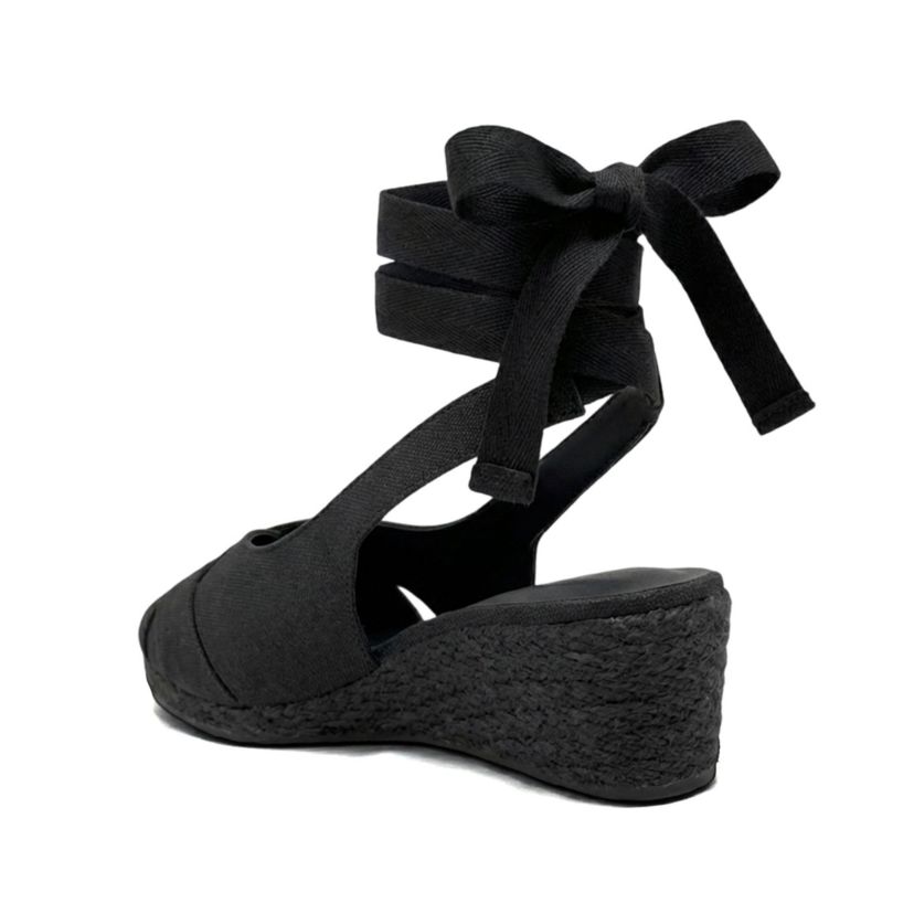 Aerosoles Women's Roberta Dress Wedge, Black, 6.5M