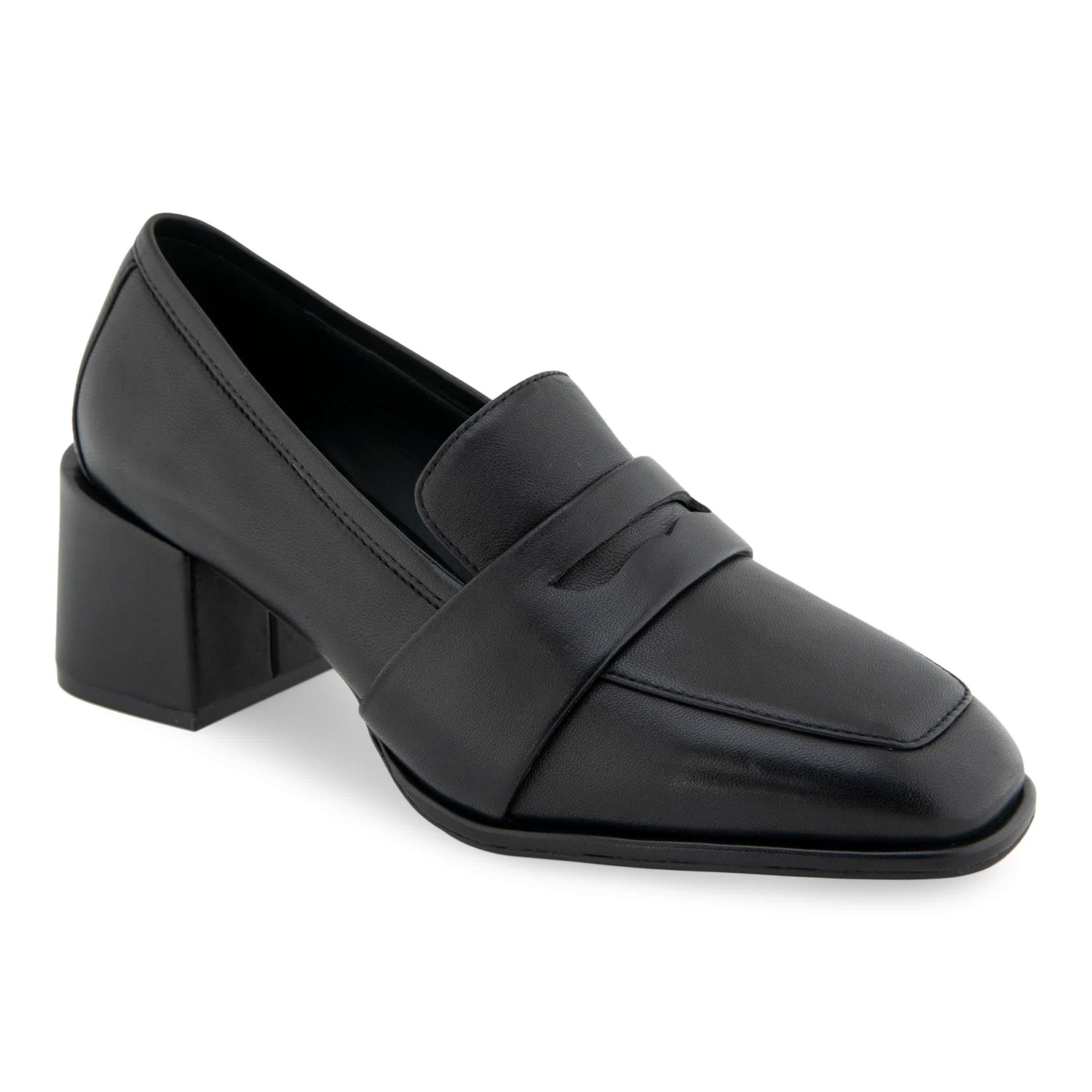 Arnett Block Heel Loafer