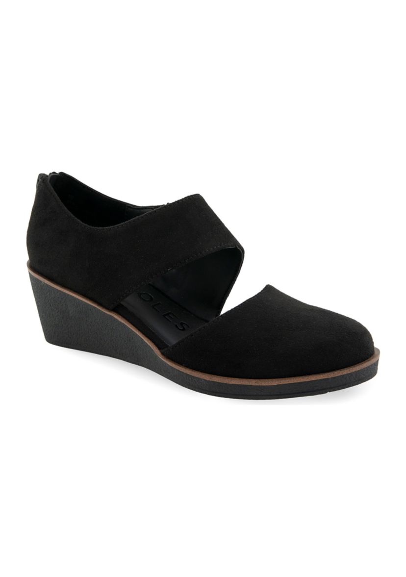 Beki Zip Wedge Heels 