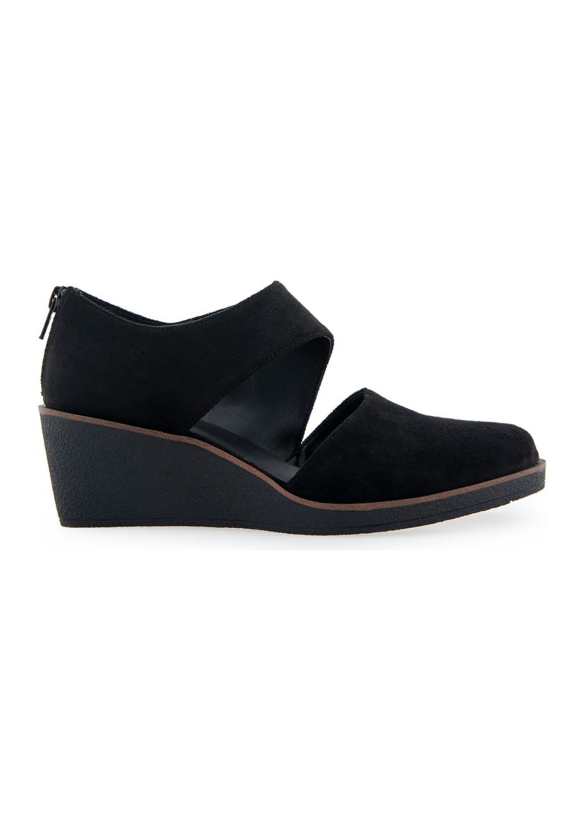 Beki Zip Wedge Heels 