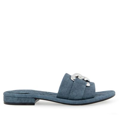 Big Charm Open Toe Sandal