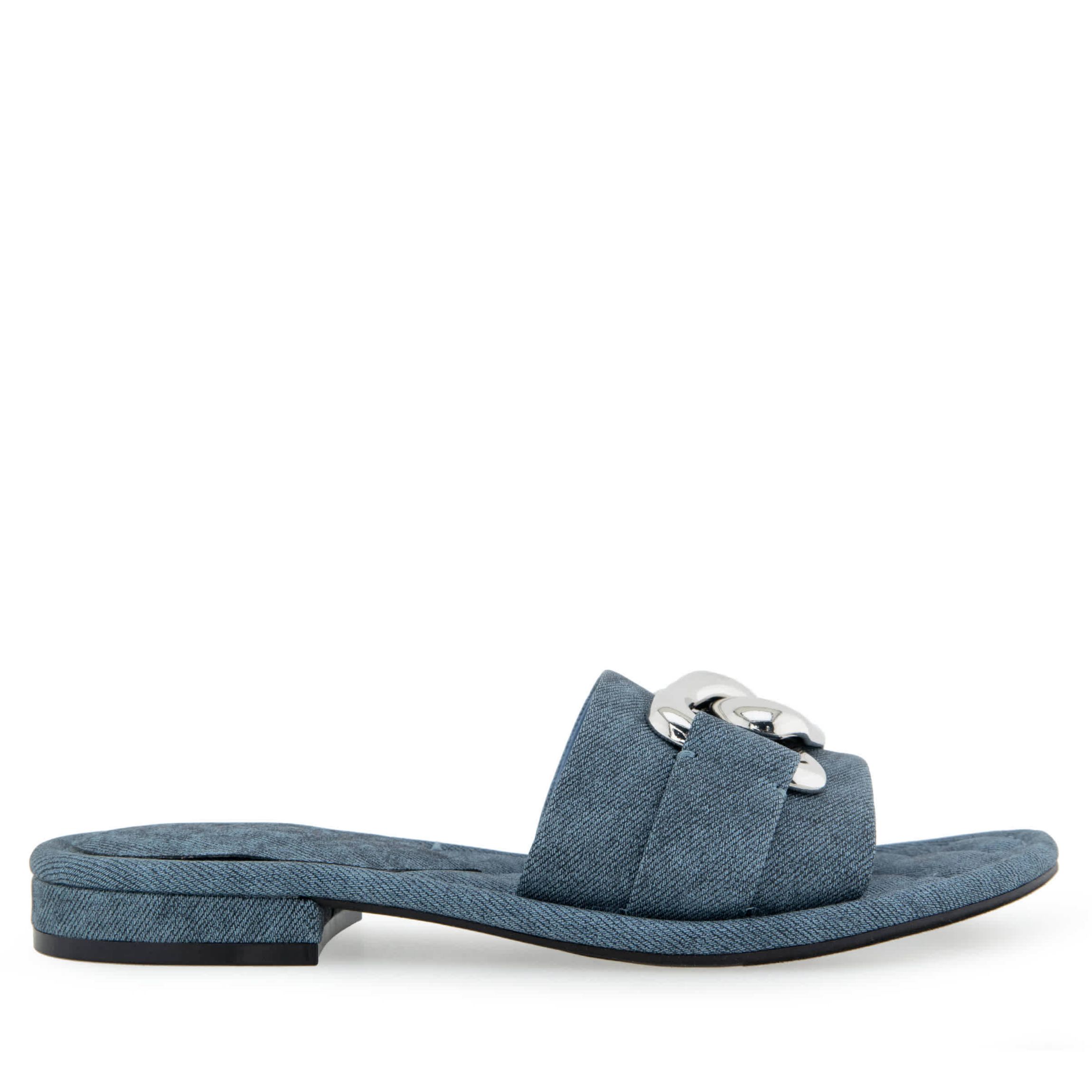 Big Charm Slide Sandals