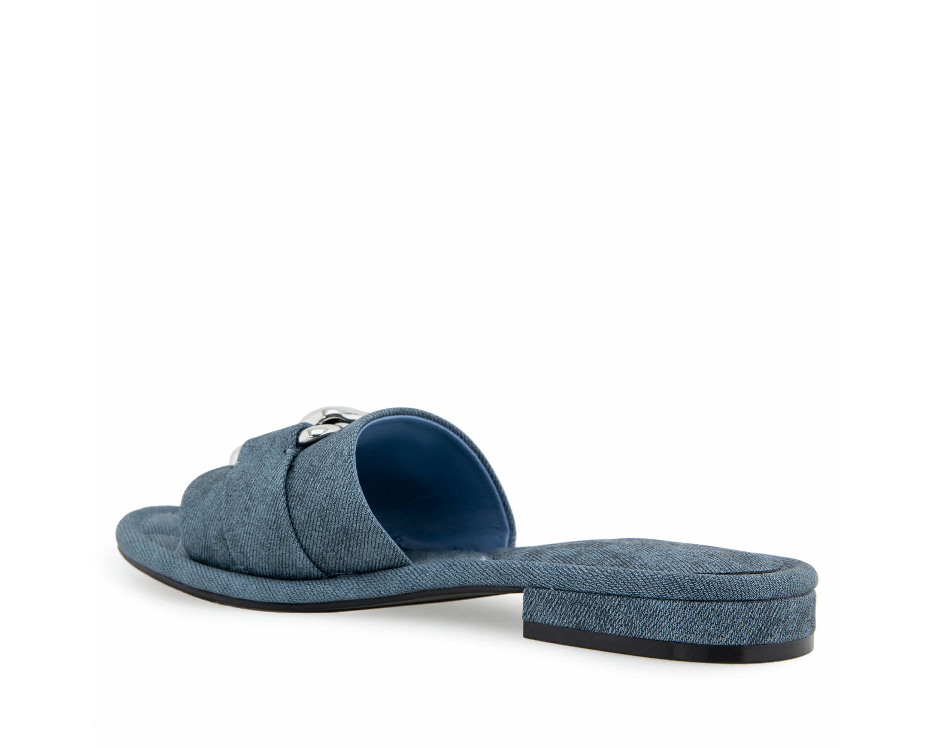 Big Charm Slide Sandals