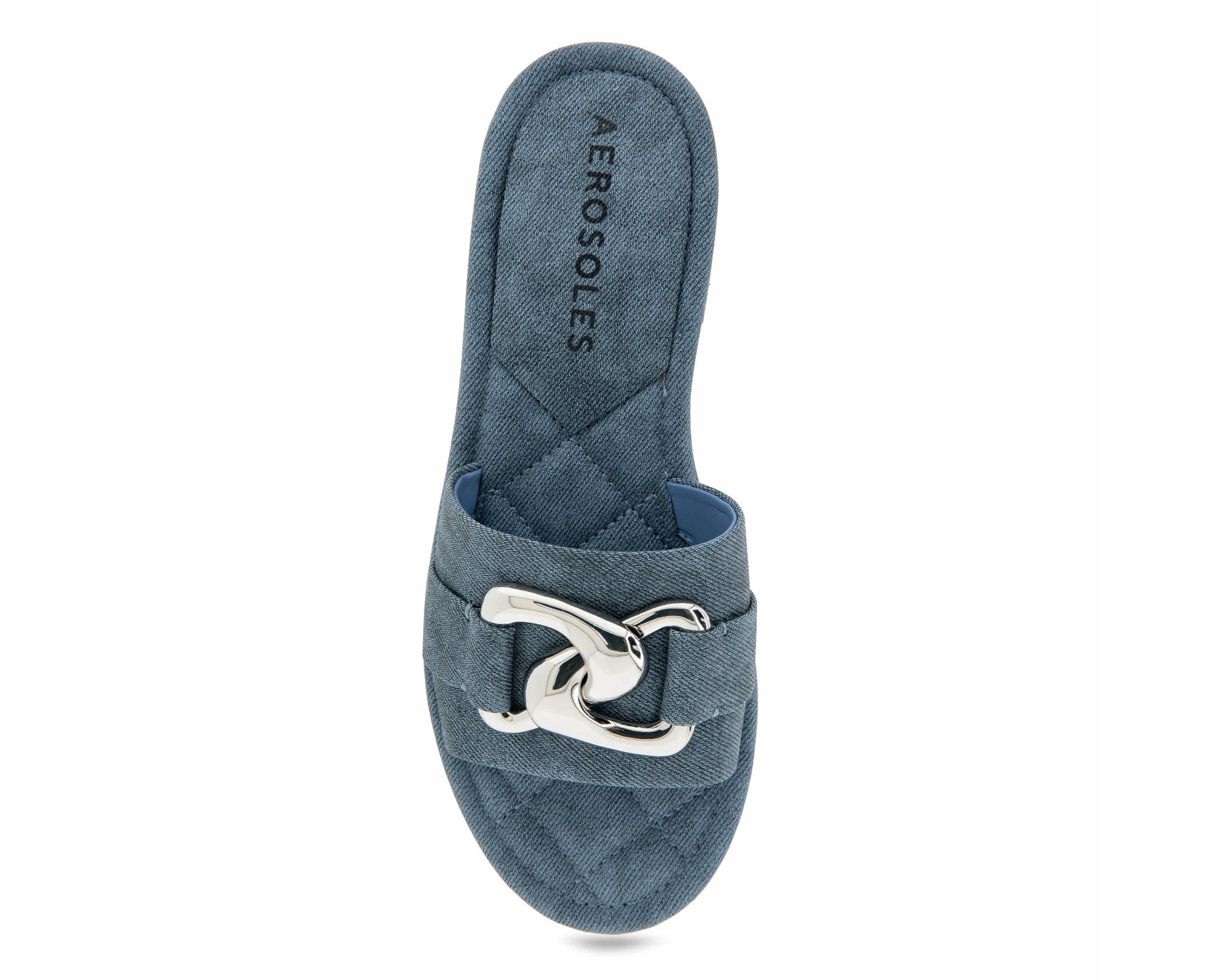Big Charm Slide Sandals