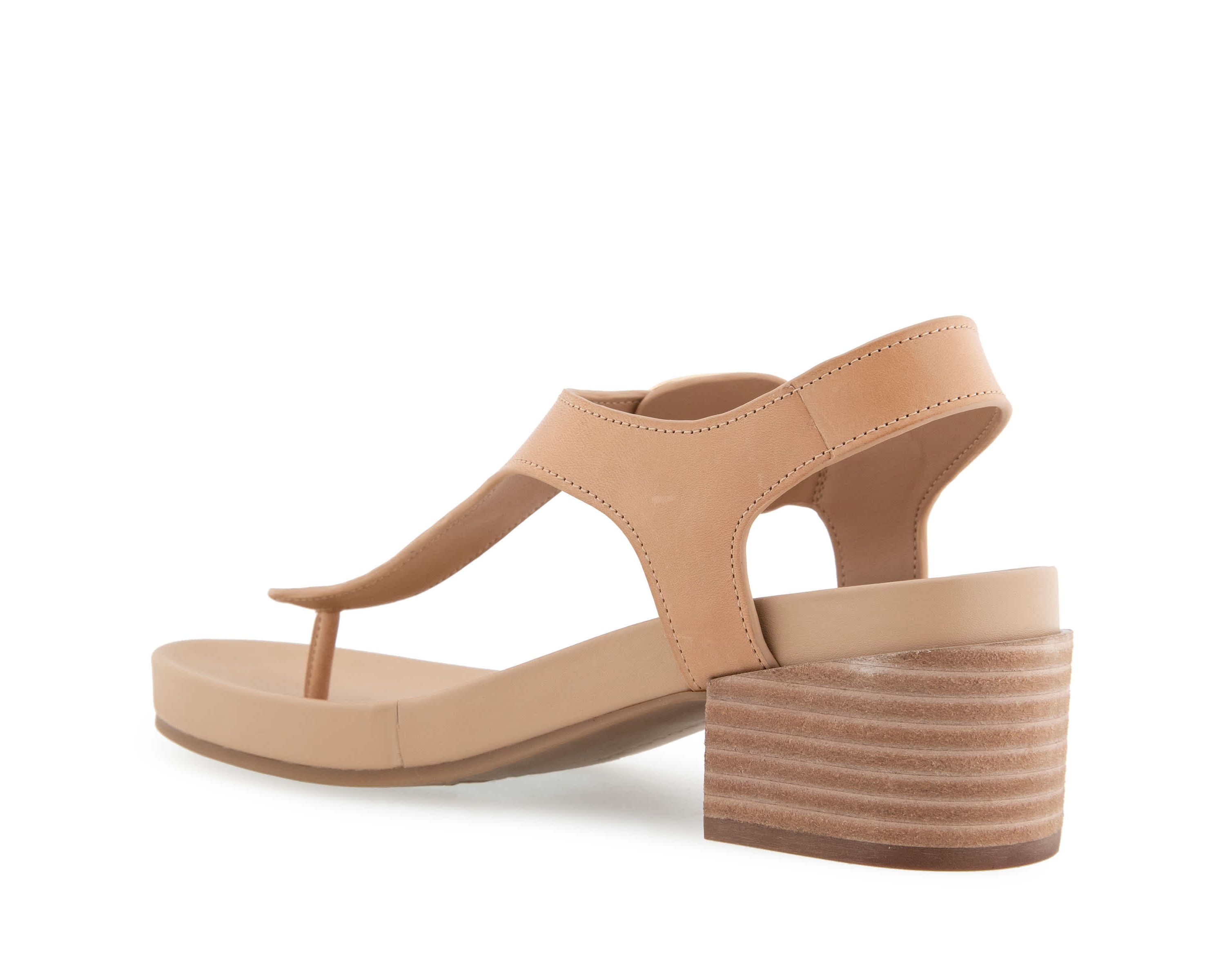 California Heeled Thong Sandals