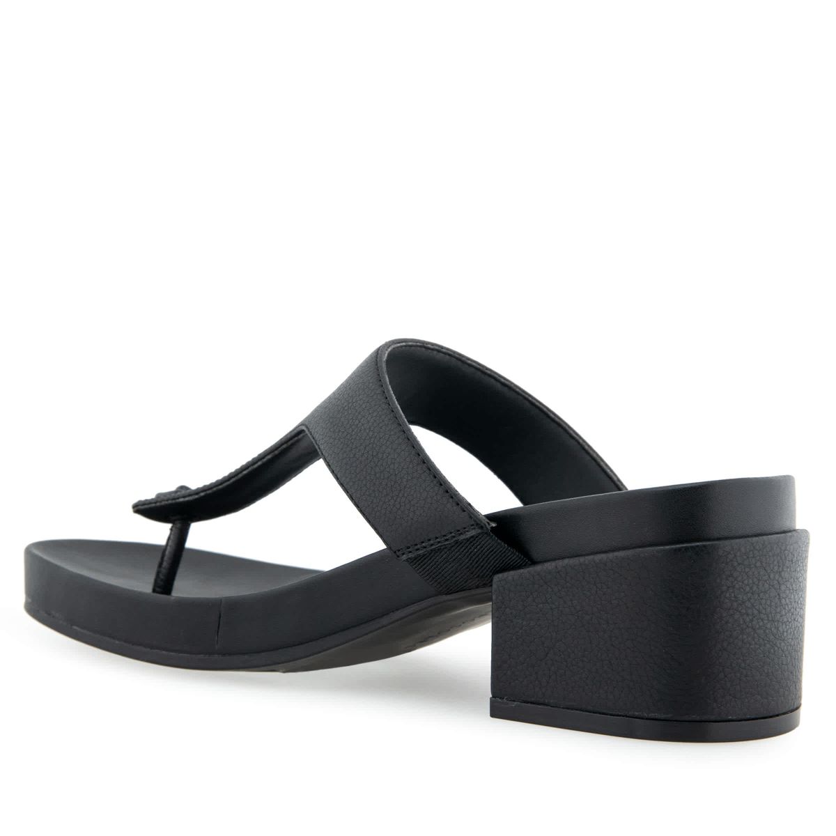 Clio Block Heeled Thong Sandals