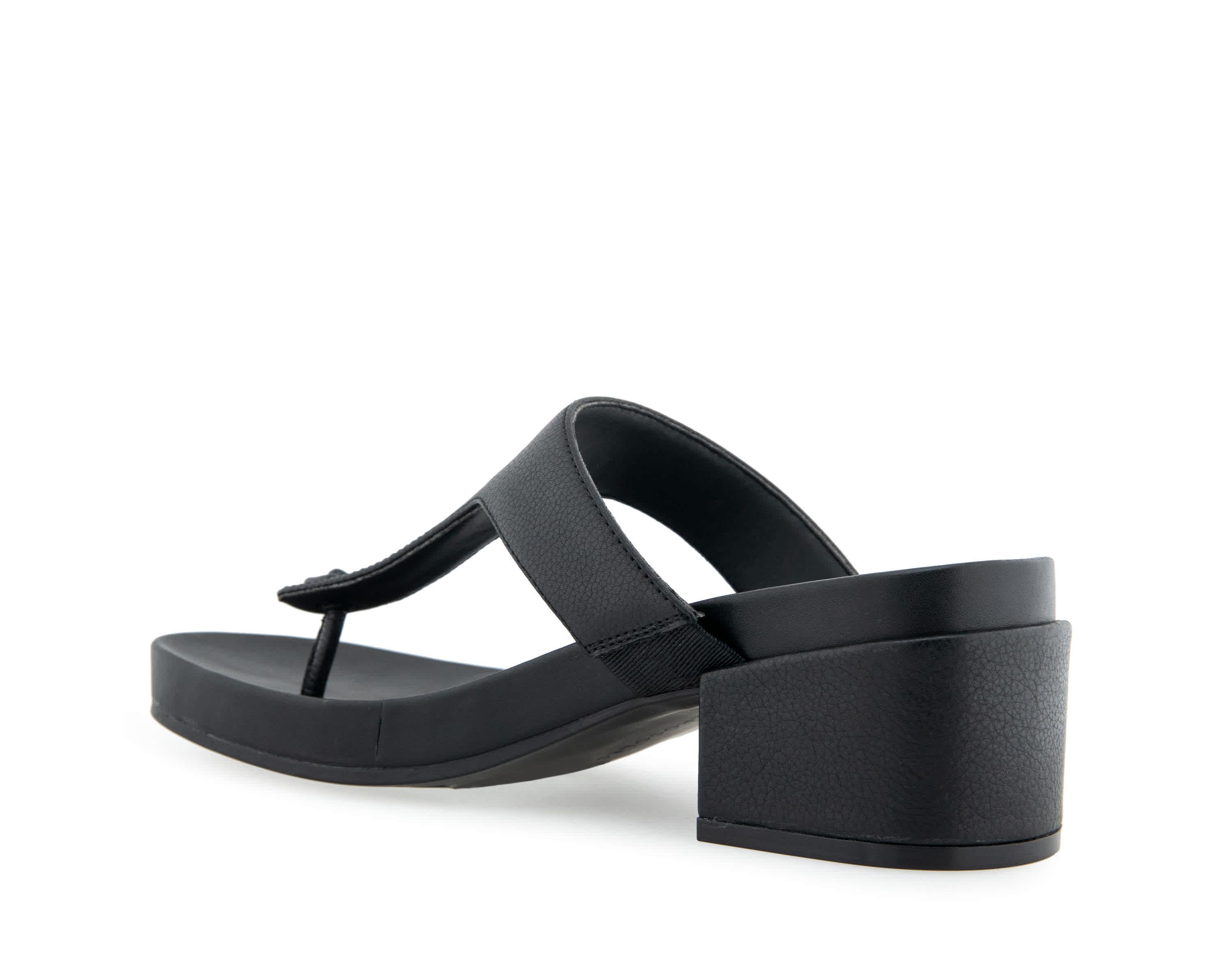 Clio Block Heeled Thong Sandals